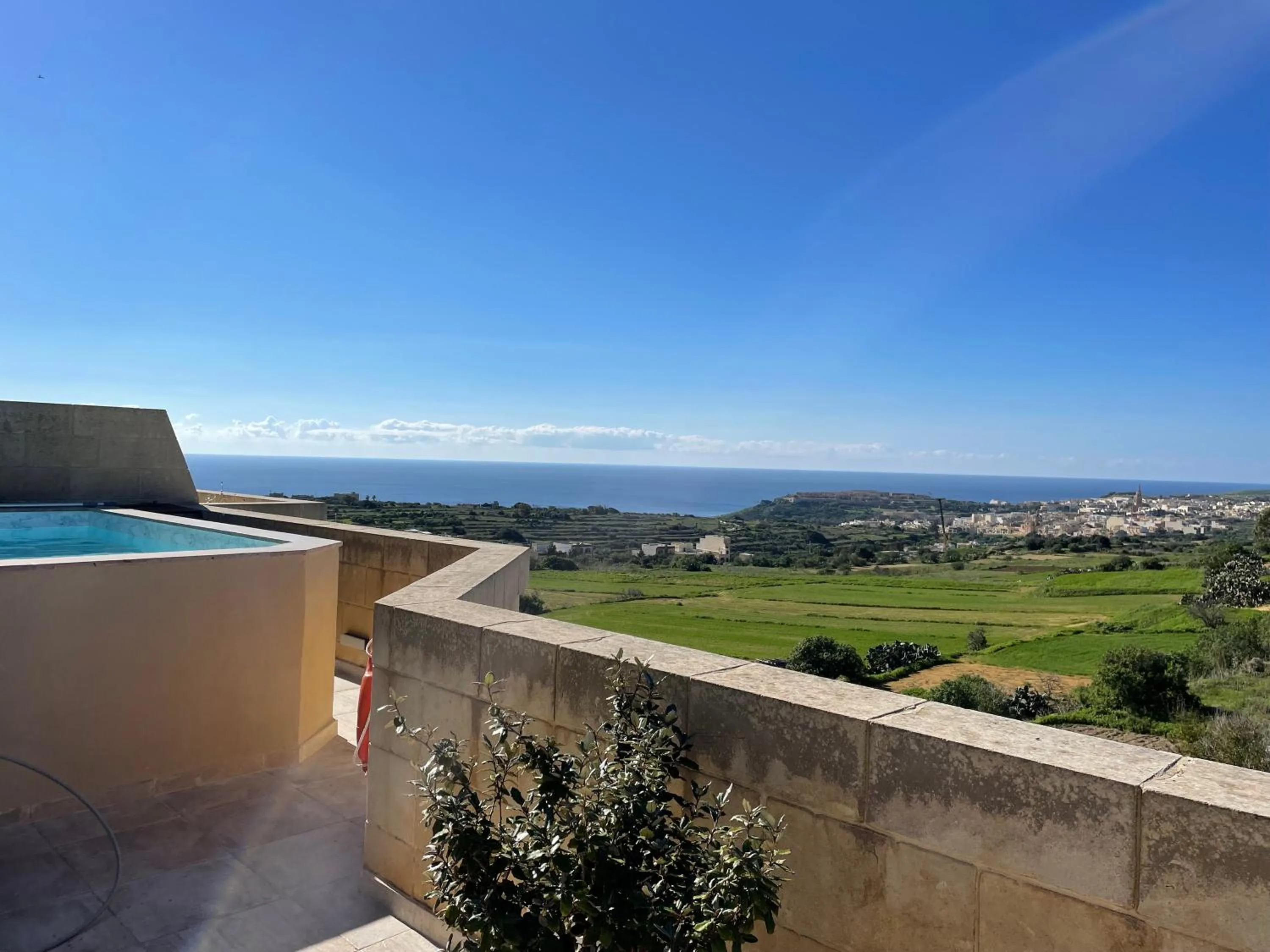 Natural landscape in Villa dei Venti