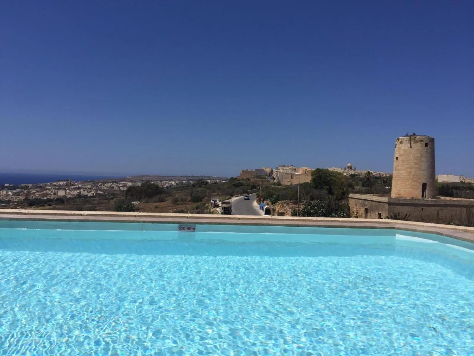 Natural landscape in Villa dei Venti