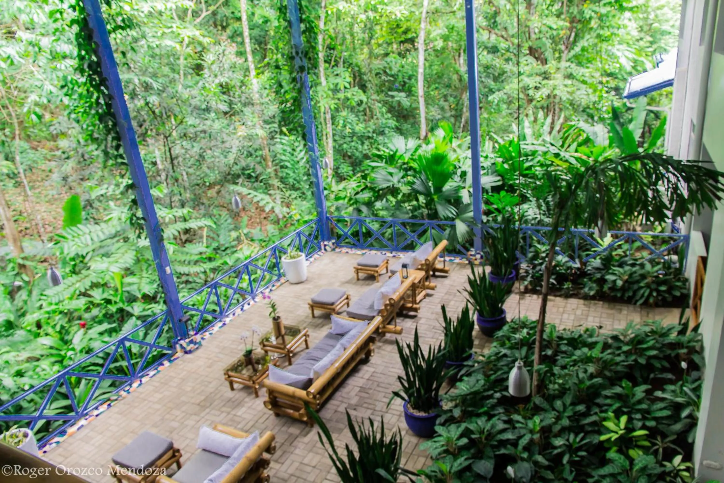 Patio in Hotel Plaza Yara