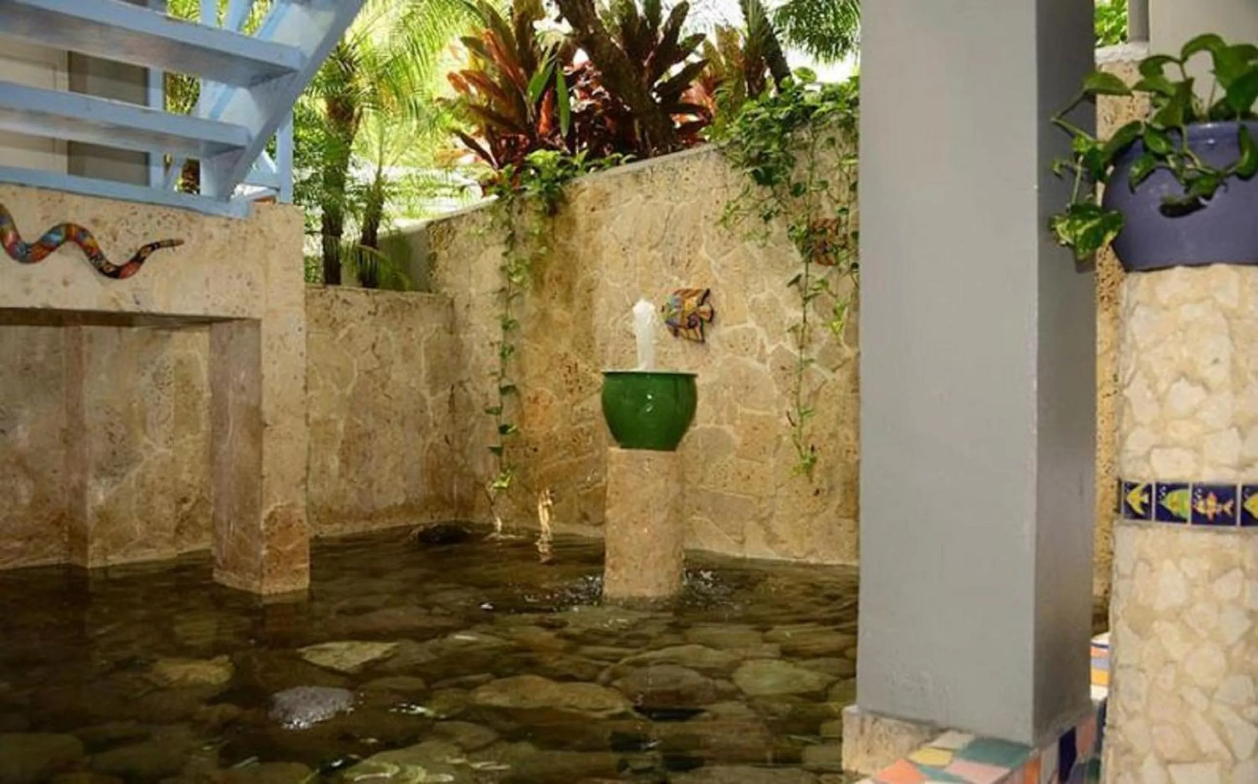 Garden in Hotel Plaza Yara