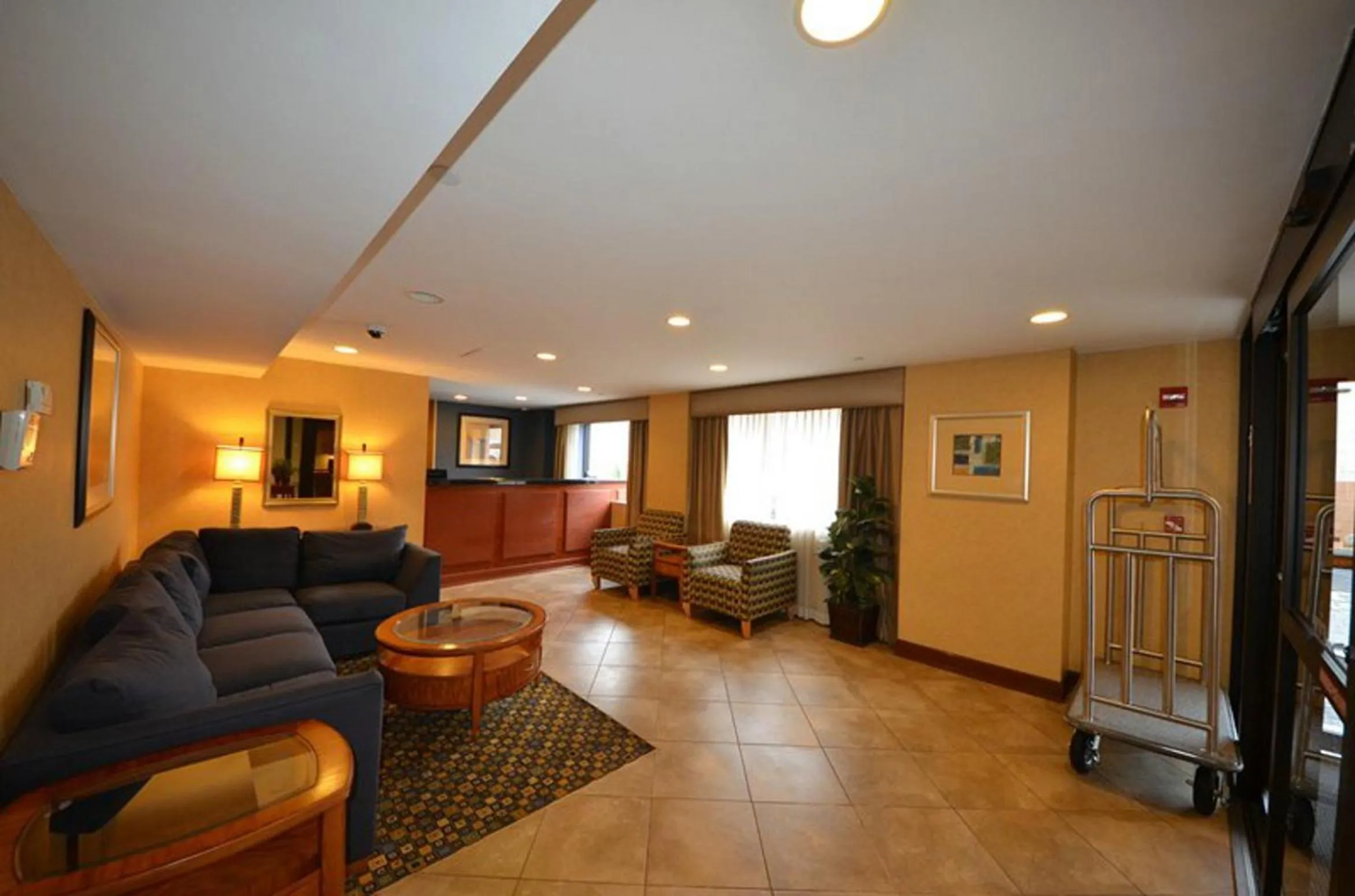 Lobby or reception in Sheridan Hotel