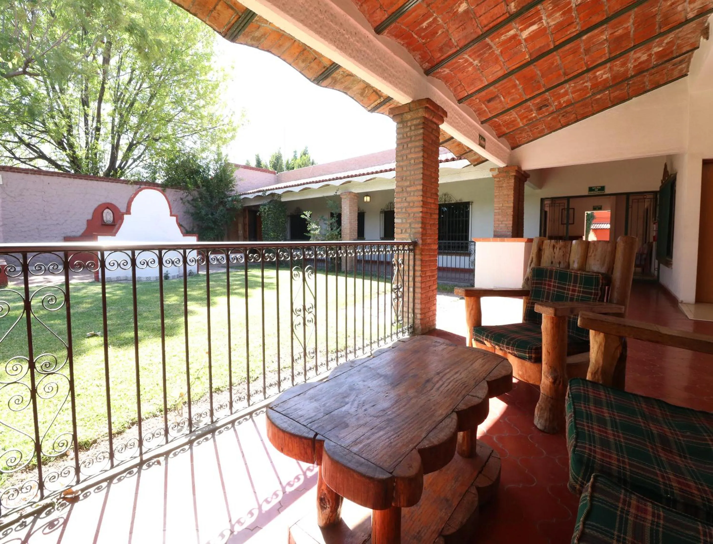 Garden view in Mision Aguascalientes Zona Sur