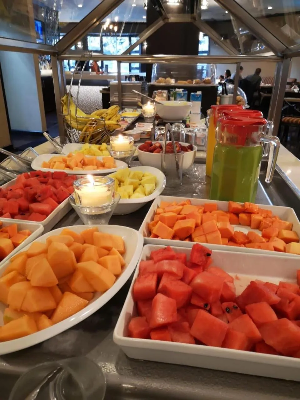 Breakfast in Hilton Garden Inn Guatemala City