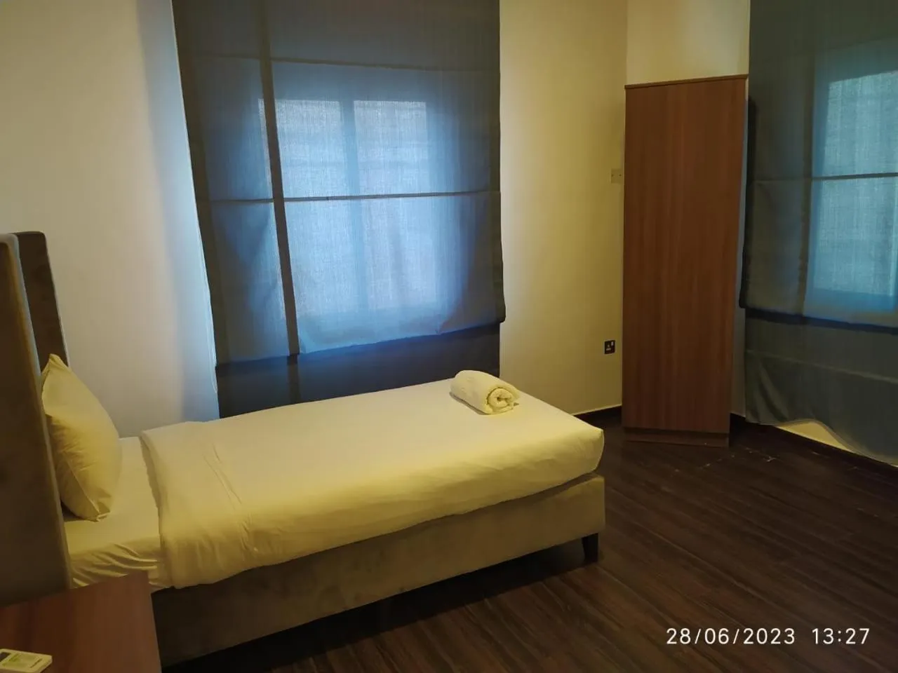 Bed in Salalah Beach Villas