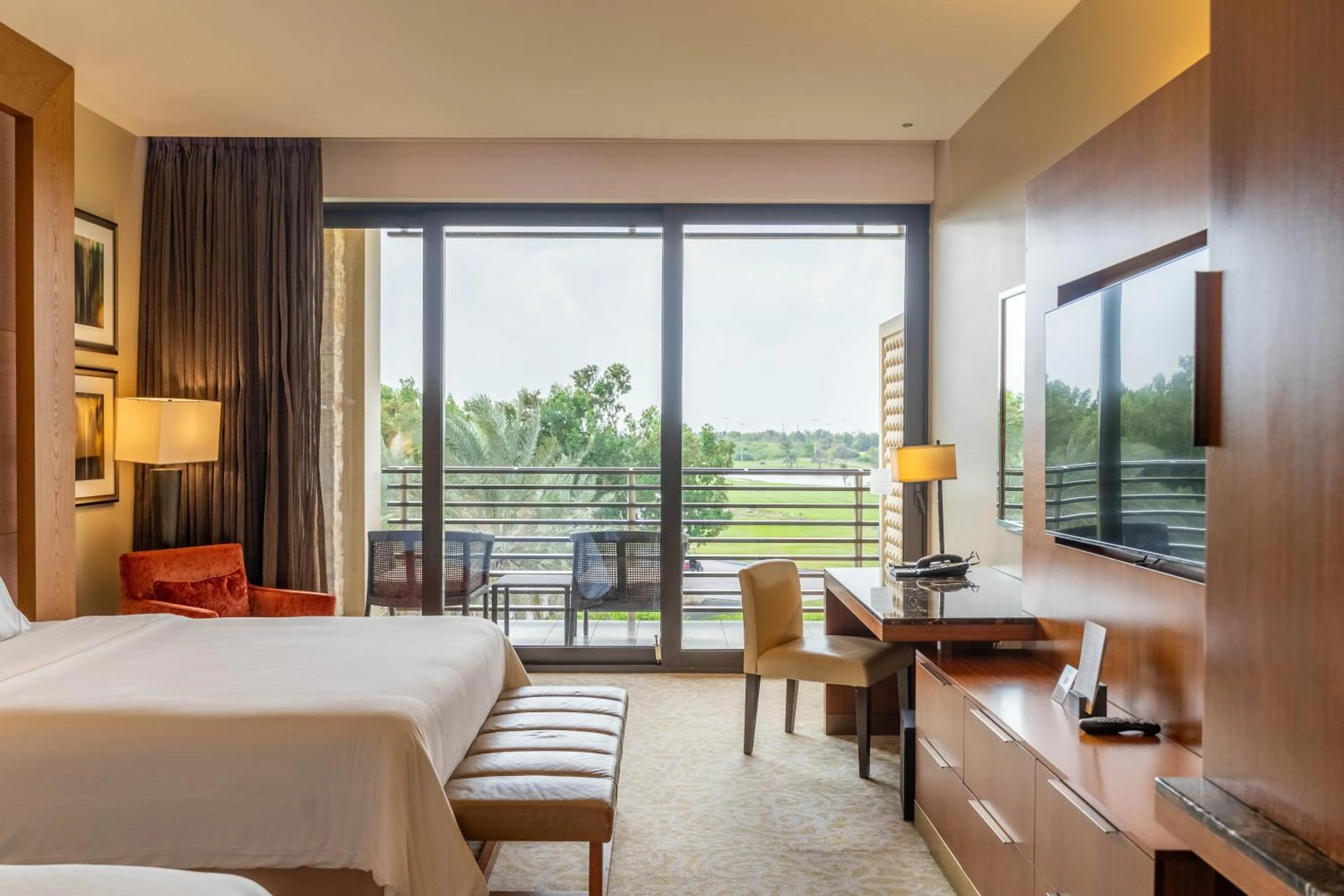 Bed in VOGO Abu Dhabi Golf Resort & Spa Formerly The Westin Abu Dhabi Golf Resort & Spa