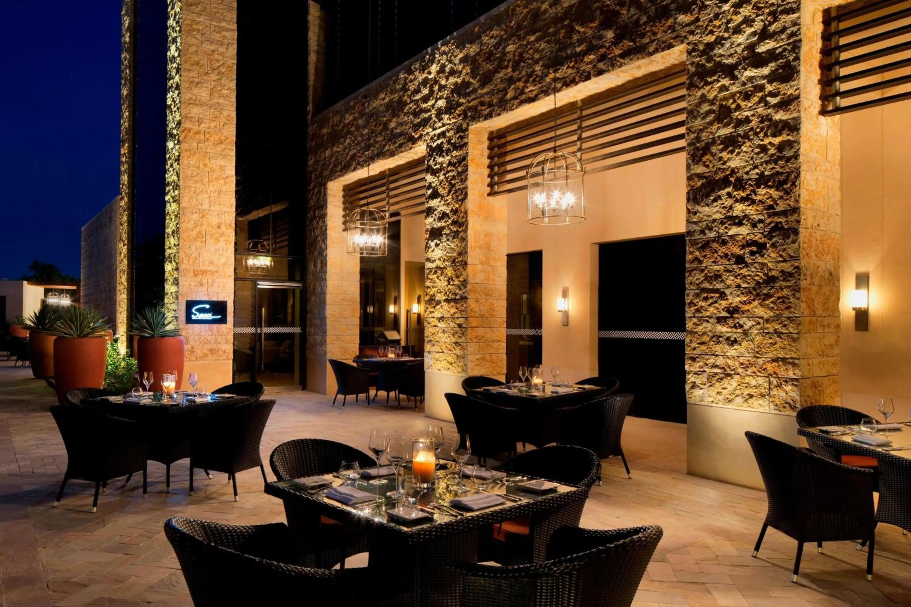 Restaurant/places to eat in VOGO Abu Dhabi Golf Resort & Spa Formerly The Westin Abu Dhabi Golf Resort & Spa