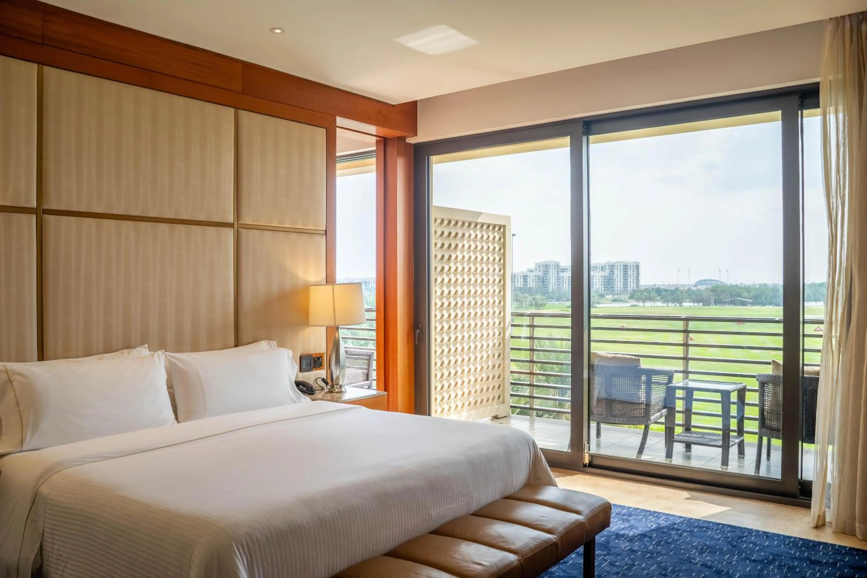 Bed in VOGO Abu Dhabi Golf Resort & Spa Formerly The Westin Abu Dhabi Golf Resort & Spa