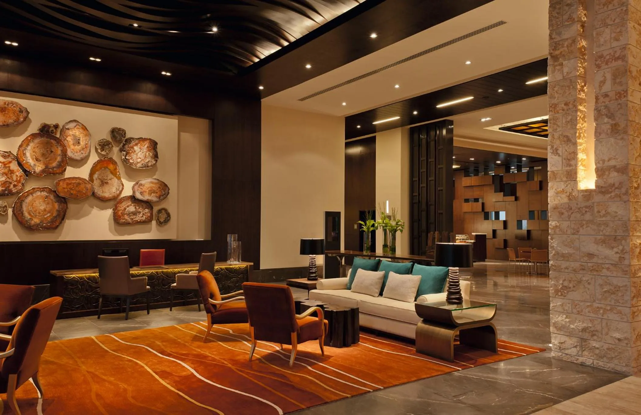 Lobby or reception in VOGO Abu Dhabi Golf Resort & Spa Formerly The Westin Abu Dhabi Golf Resort & Spa