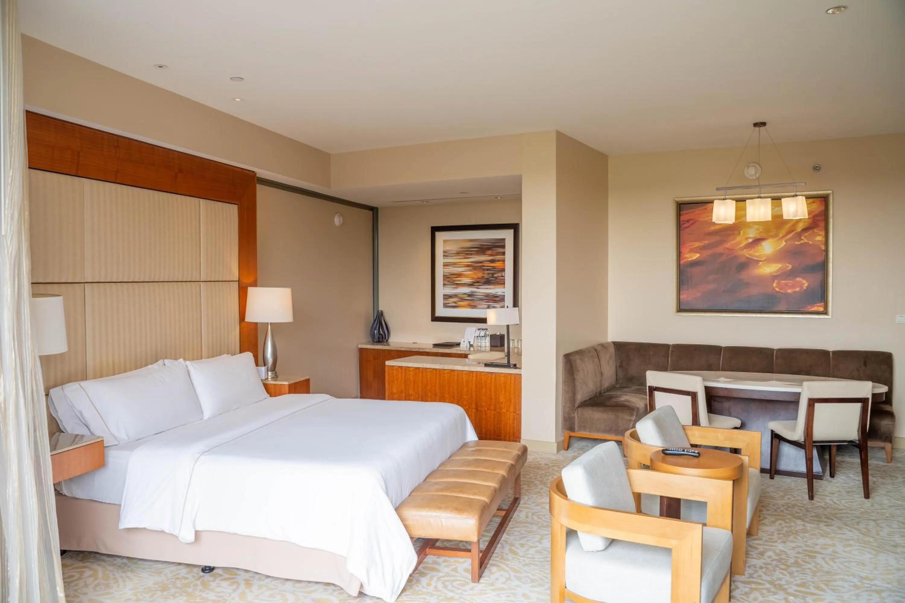 Bed in VOGO Abu Dhabi Golf Resort & Spa Formerly The Westin Abu Dhabi Golf Resort & Spa