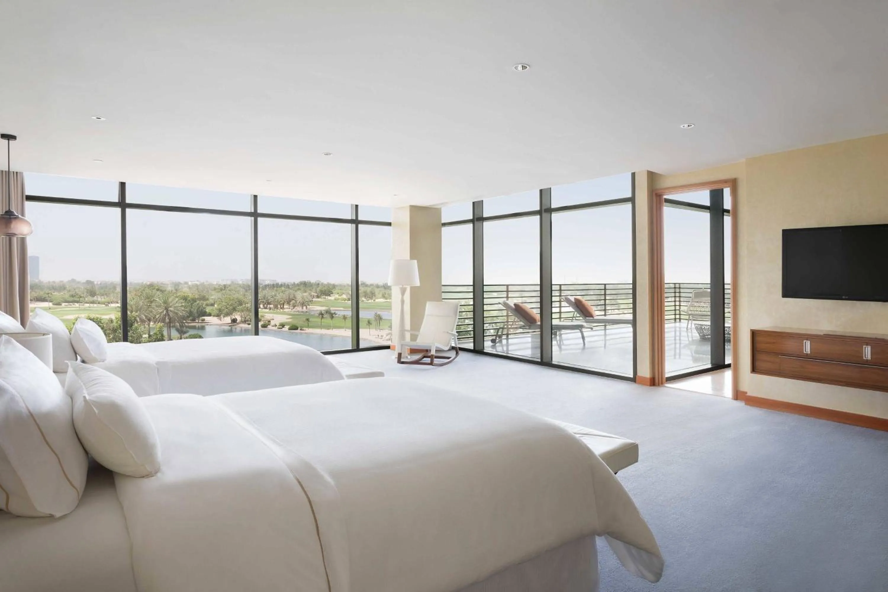 Photo of the whole room, Bed in VOGO Abu Dhabi Golf Resort & Spa Formerly The Westin Abu Dhabi Golf Resort & Spa