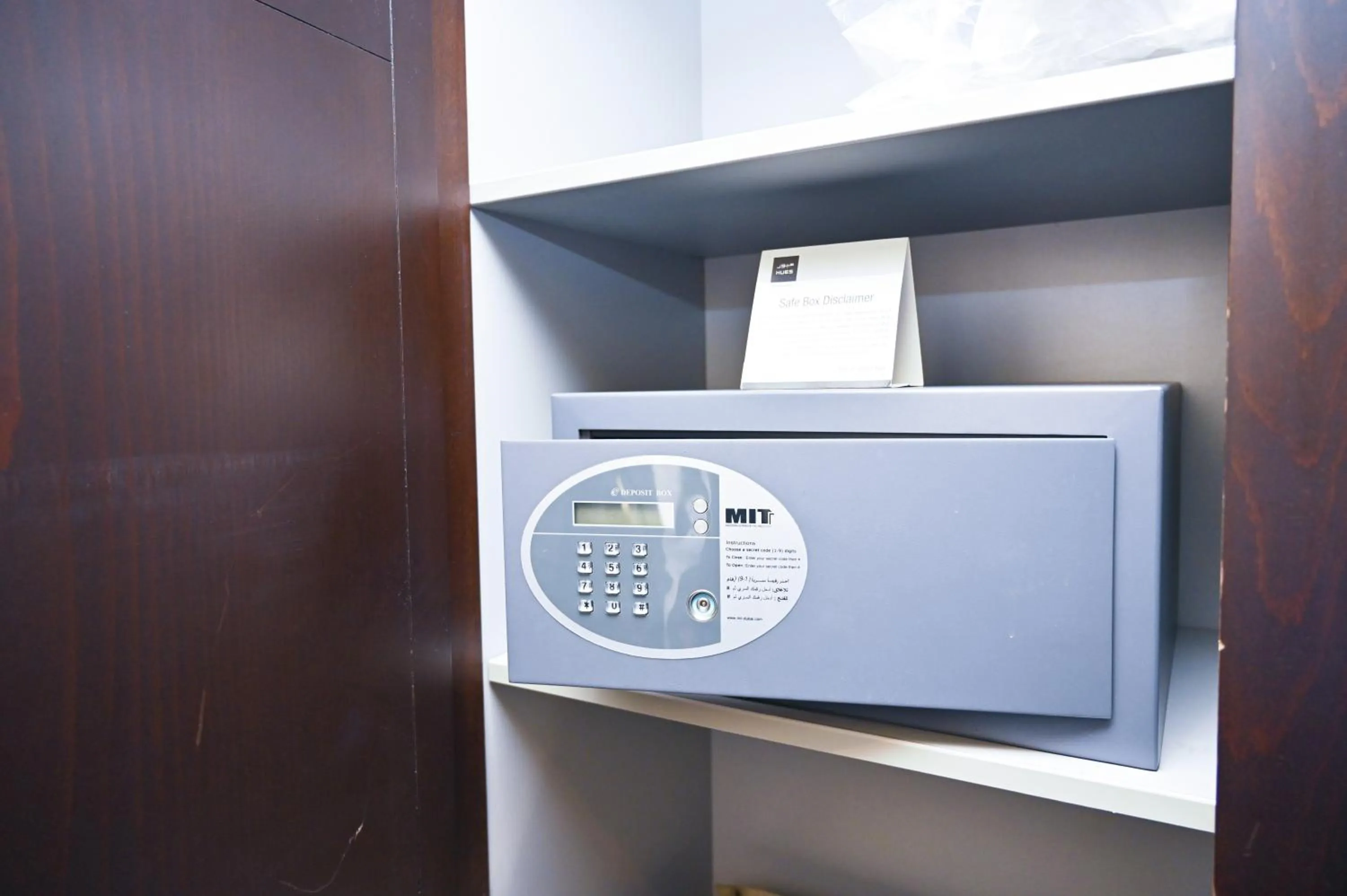 safe in Hues Boutique Hotel