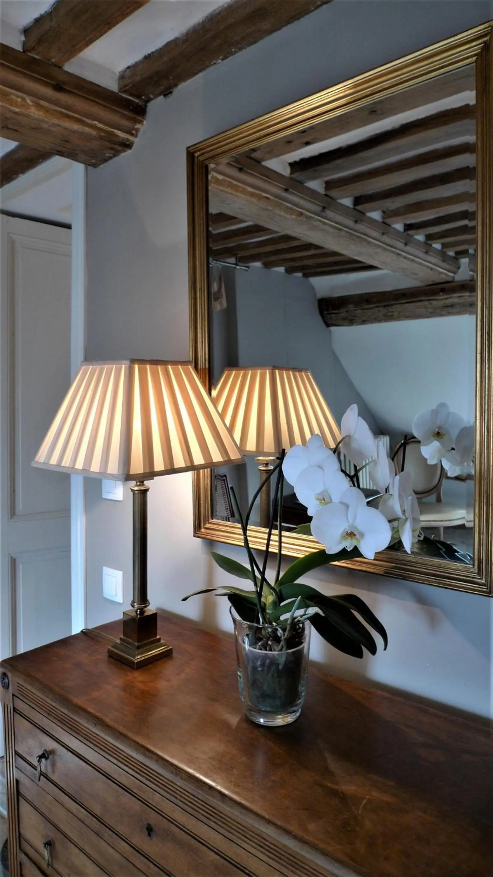 Bed in Les chambres de l'Abbaye