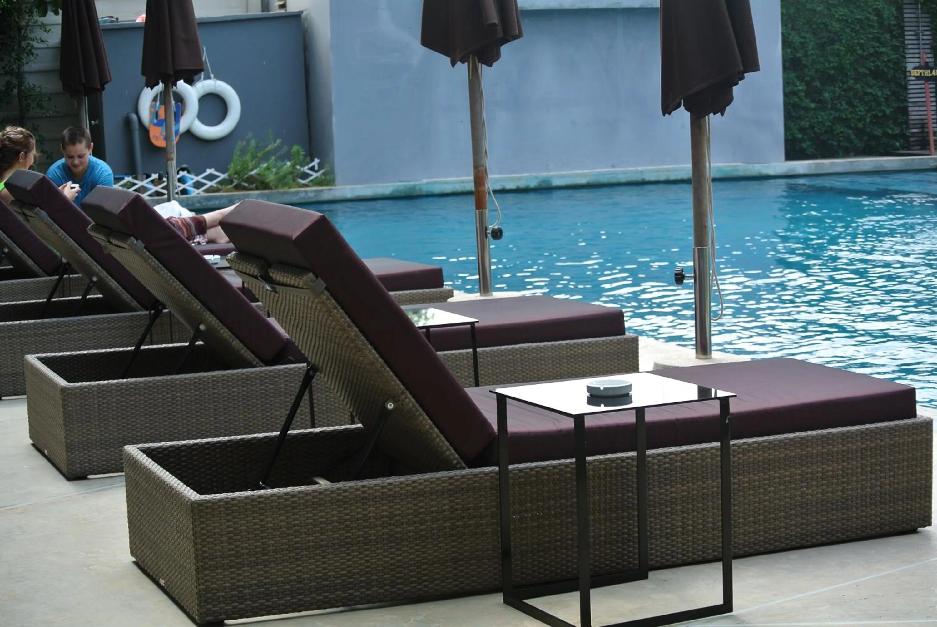 Swimming pool in Vismaya Suvarnabhumi Hotel