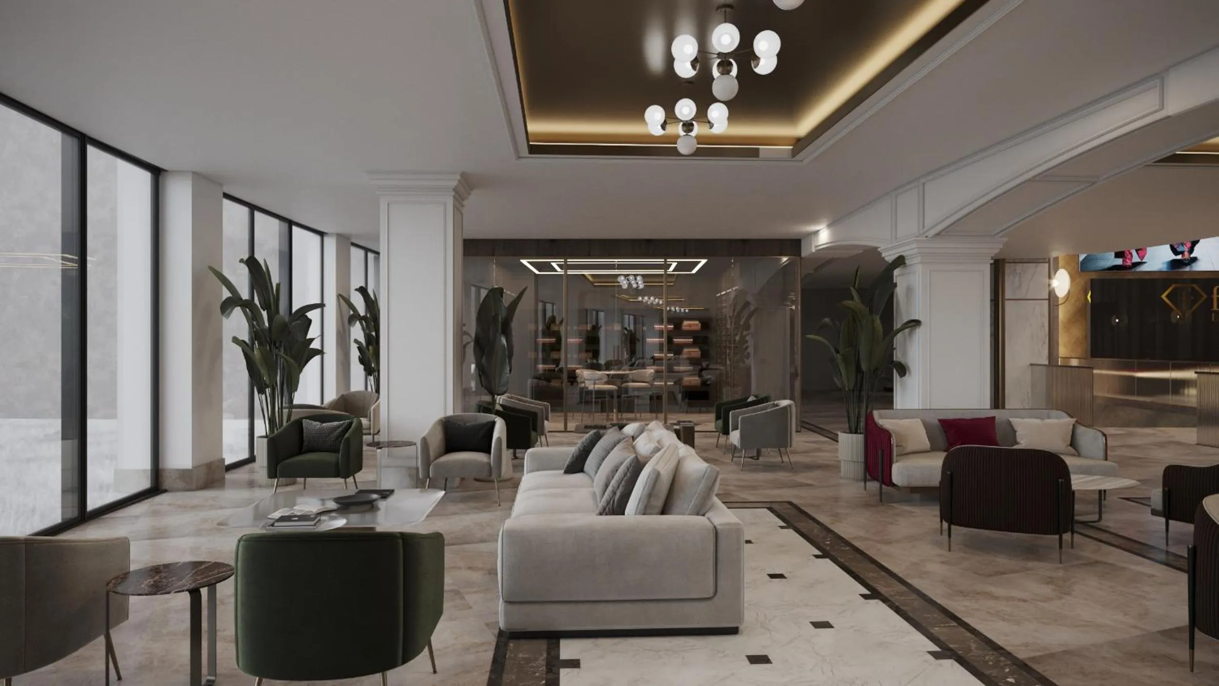 Lobby or reception in FashionTV Luxe Resort
