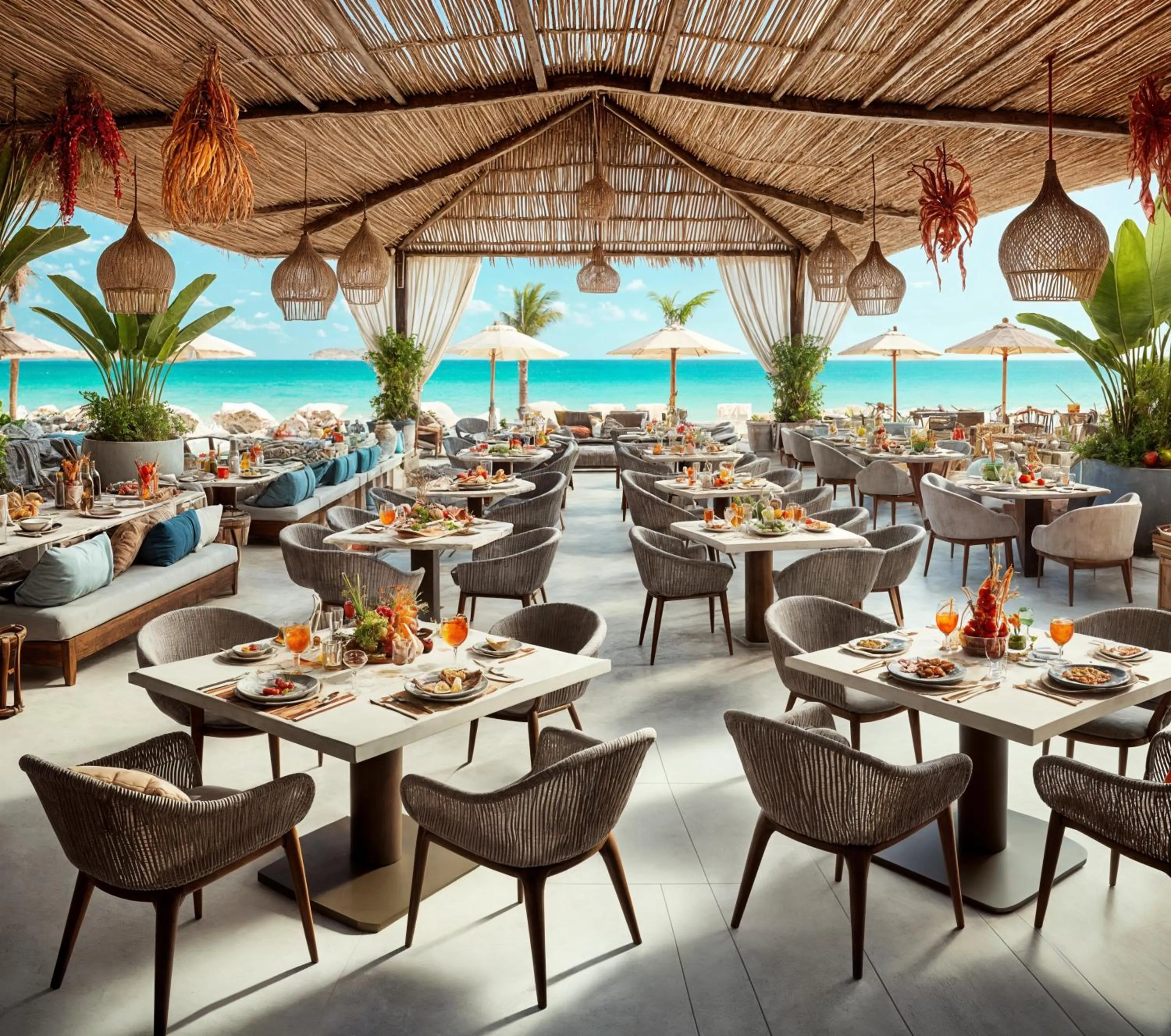 Restaurant/places to eat in Amara Luxury Resort & Villas