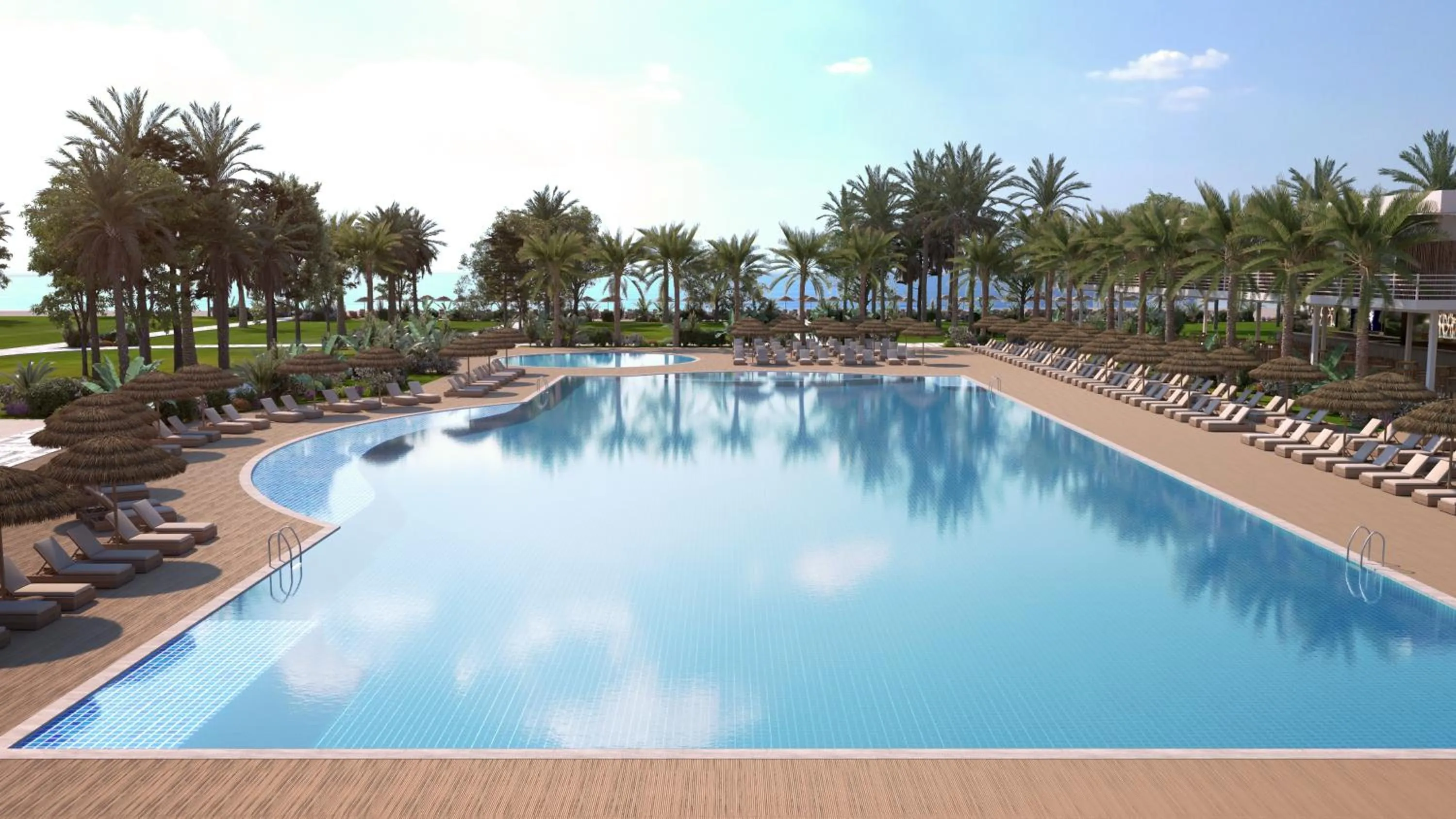 Swimming pool in FashionTV Luxe Resort