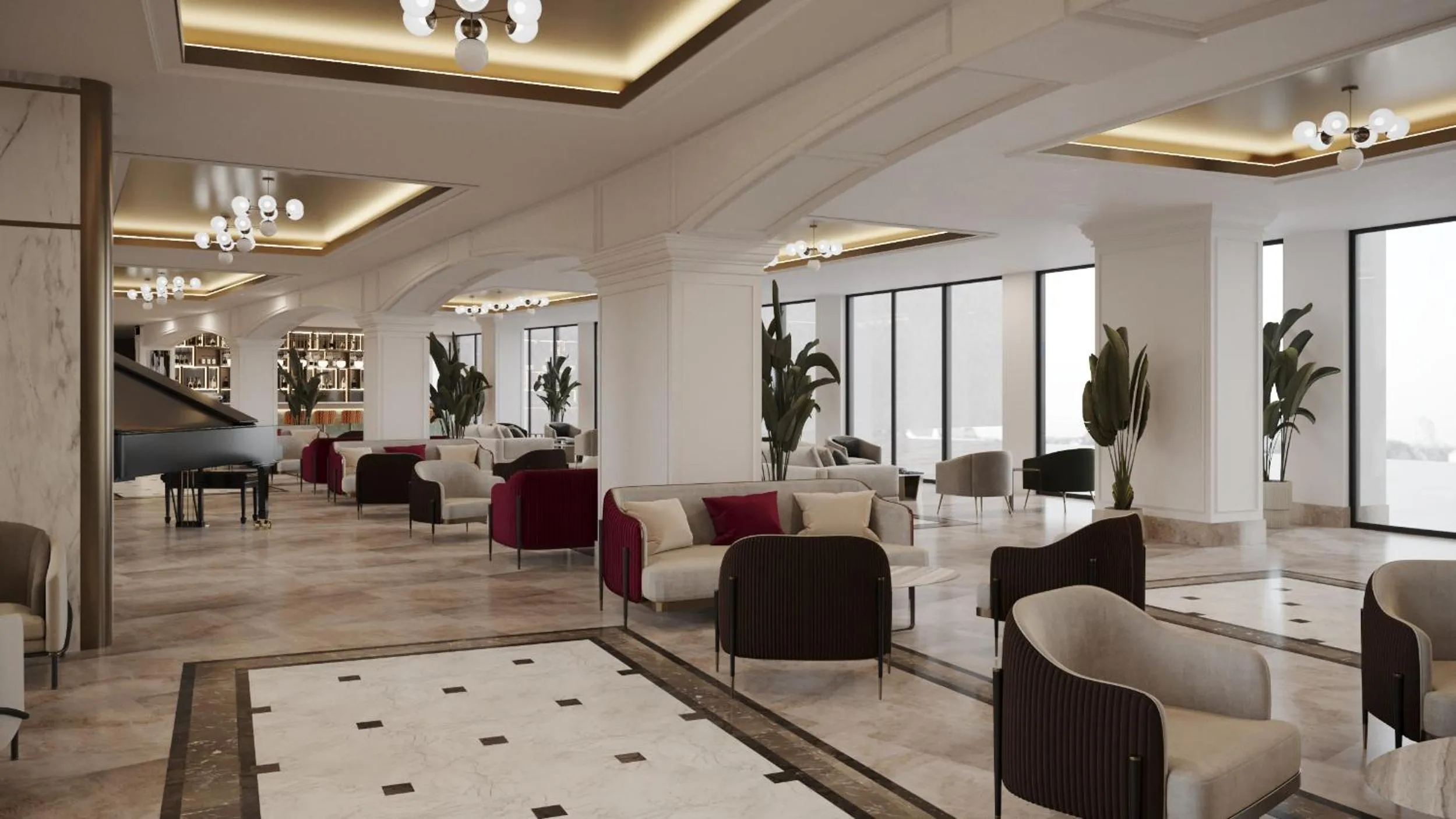 Lobby or reception in FashionTV Luxe Resort