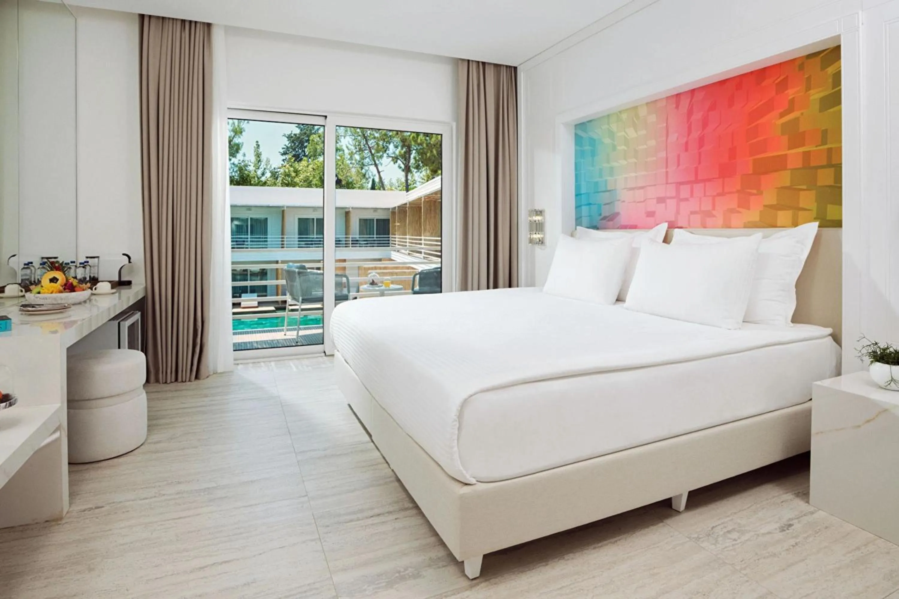 Bed in FashionTV Luxe Resort - Luxury All Inclusive