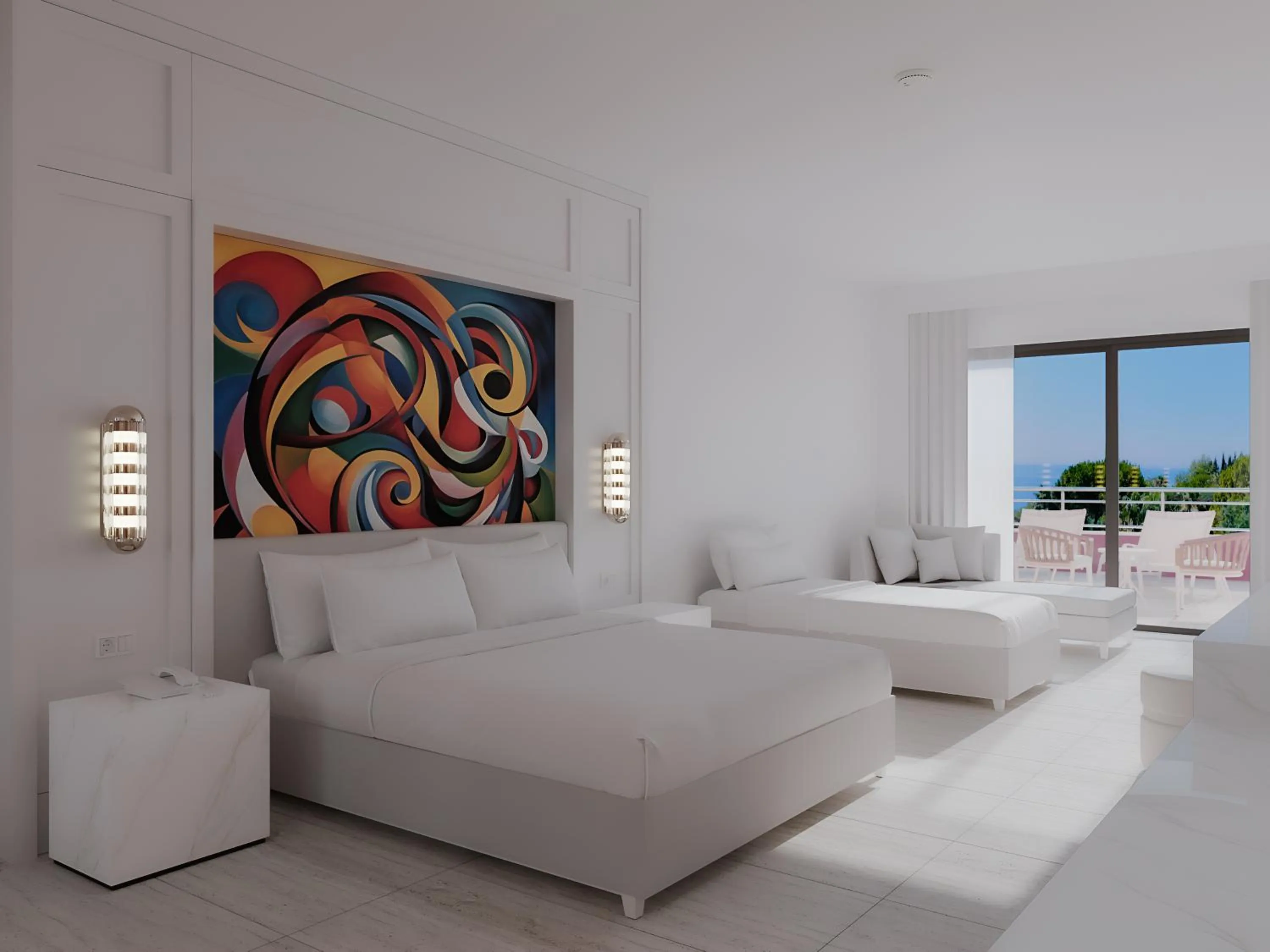 Photo of the whole room, Bed in Amara Luxury Resort & Villas