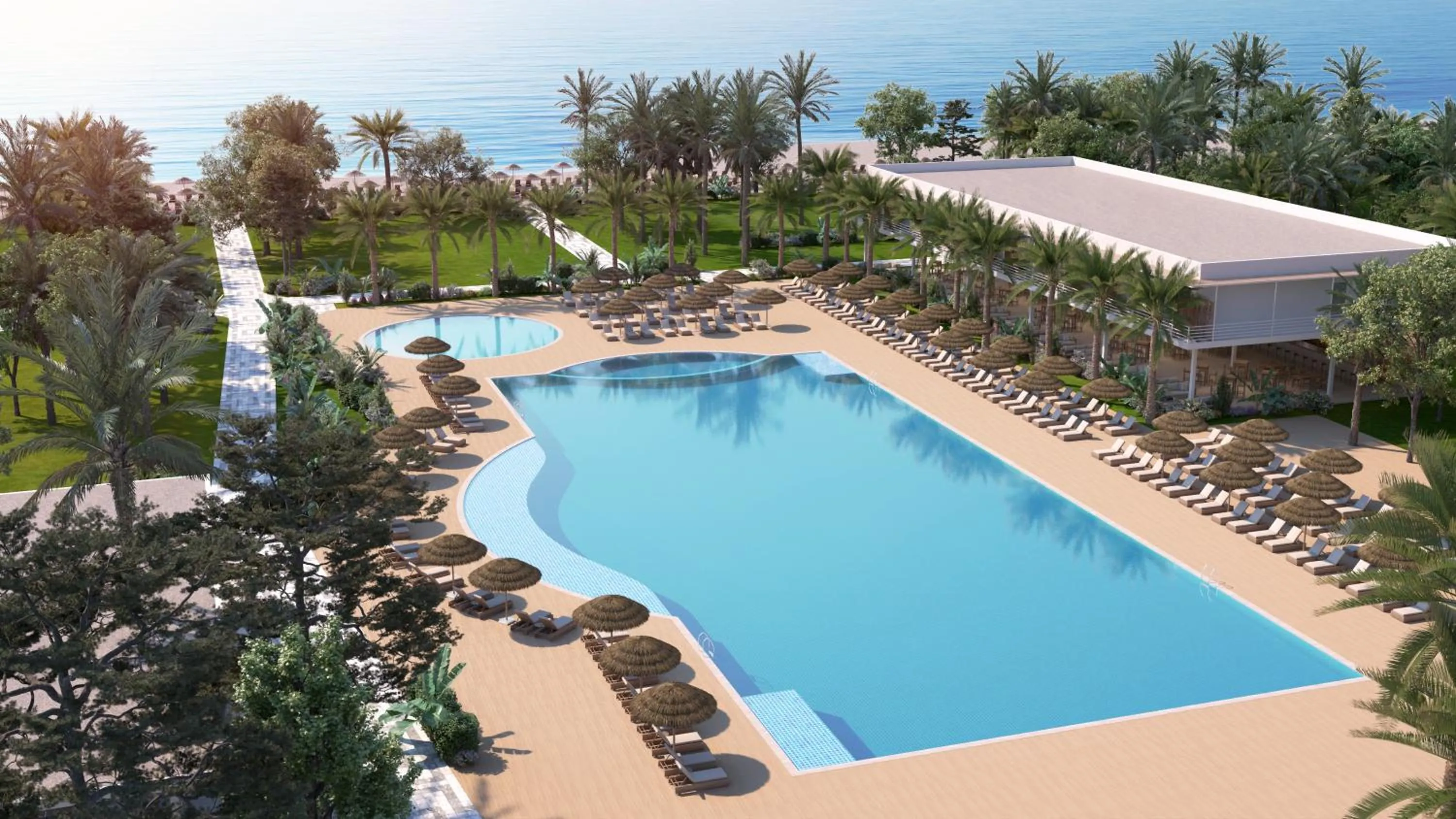 Swimming pool in FashionTV Luxe Resort