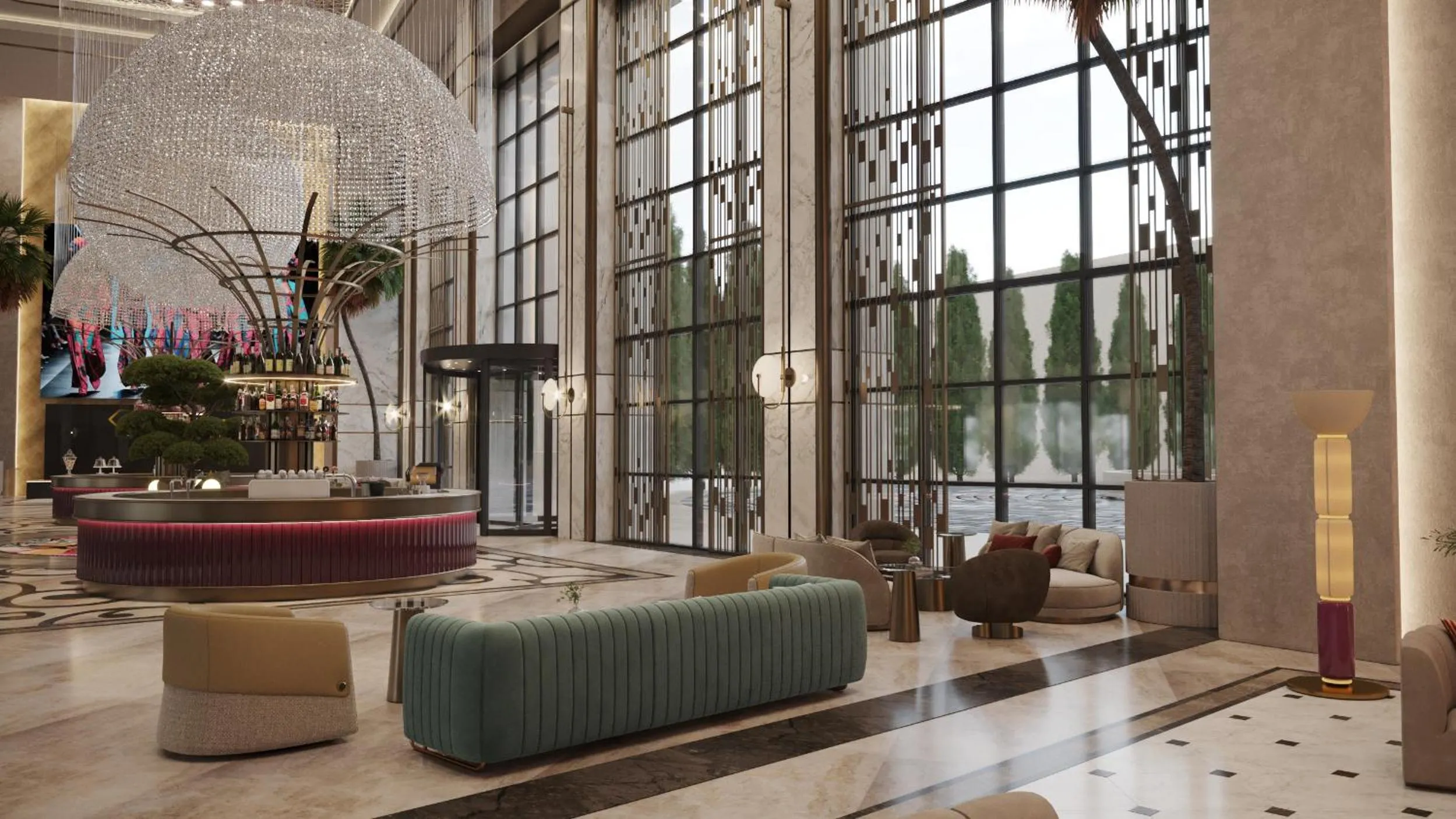 Lobby or reception in FashionTV Luxe Resort