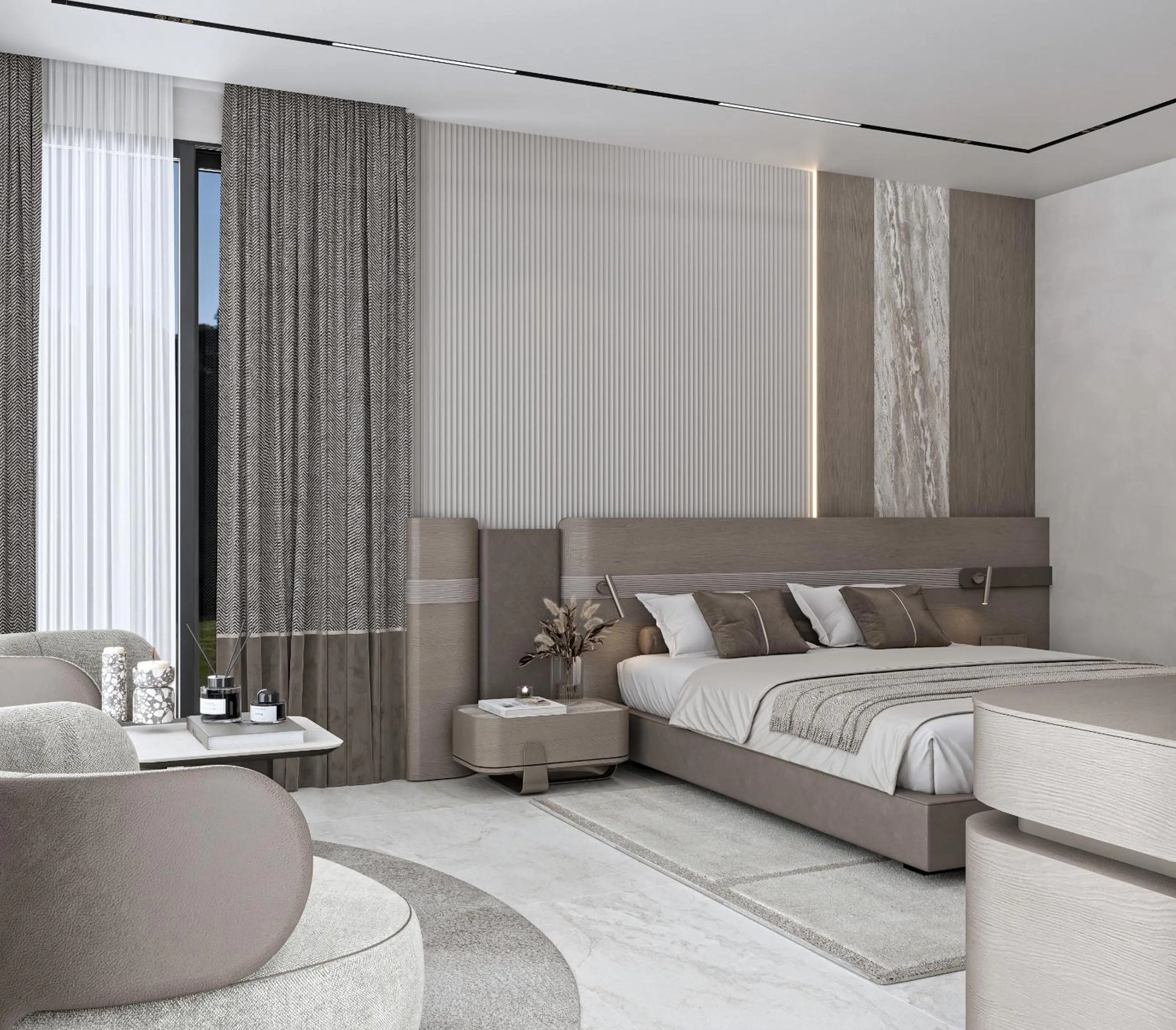 Bedroom, Bed in Amara Luxury Resort & Villas