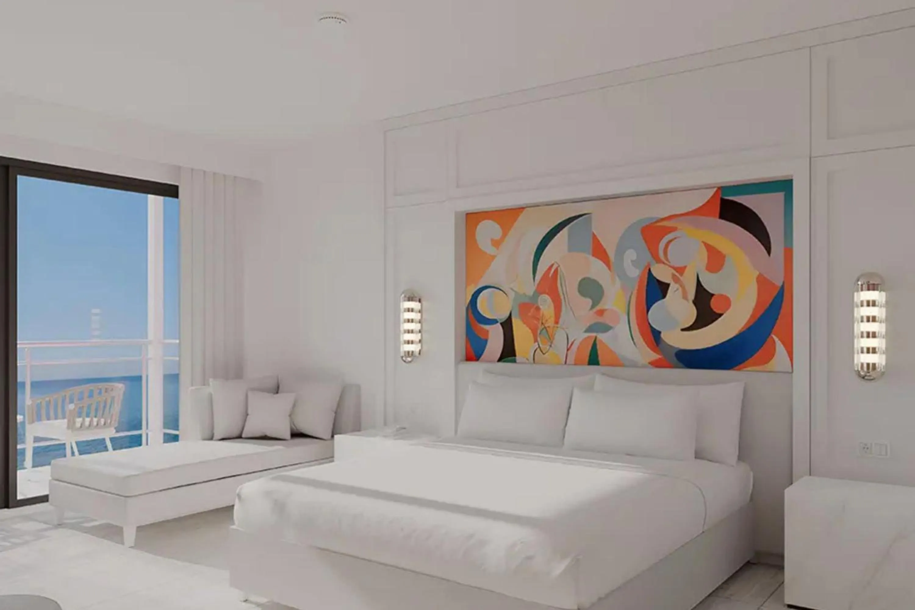 Bed in FashionTV Luxe Resort - Luxury All Inclusive