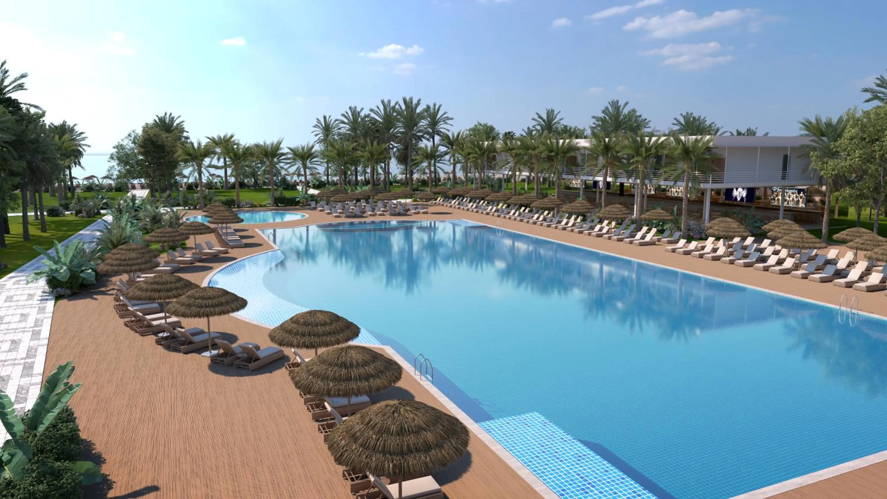 Swimming pool in FashionTV Luxe Resort