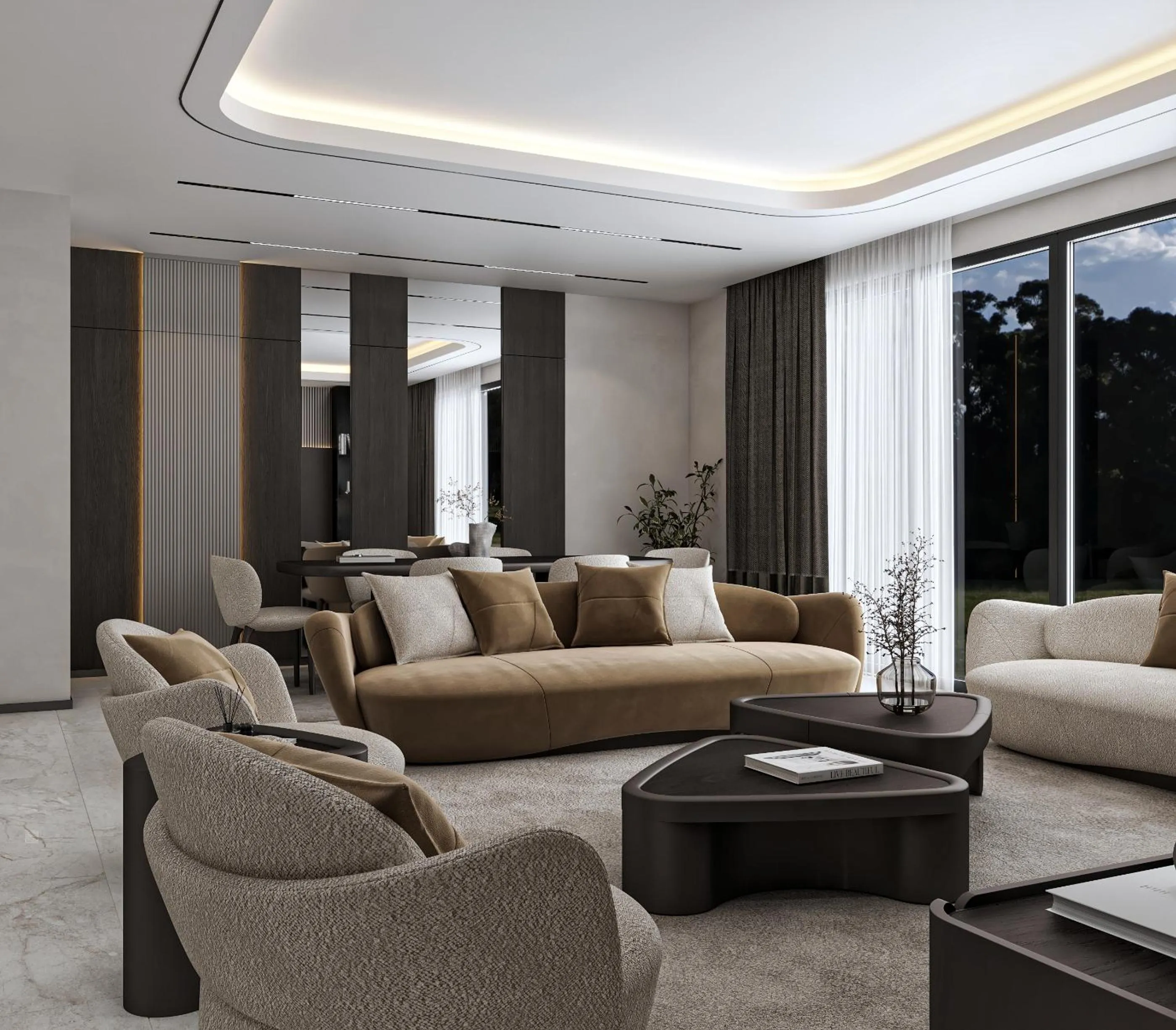 Living room in Amara Luxury Resort & Villas