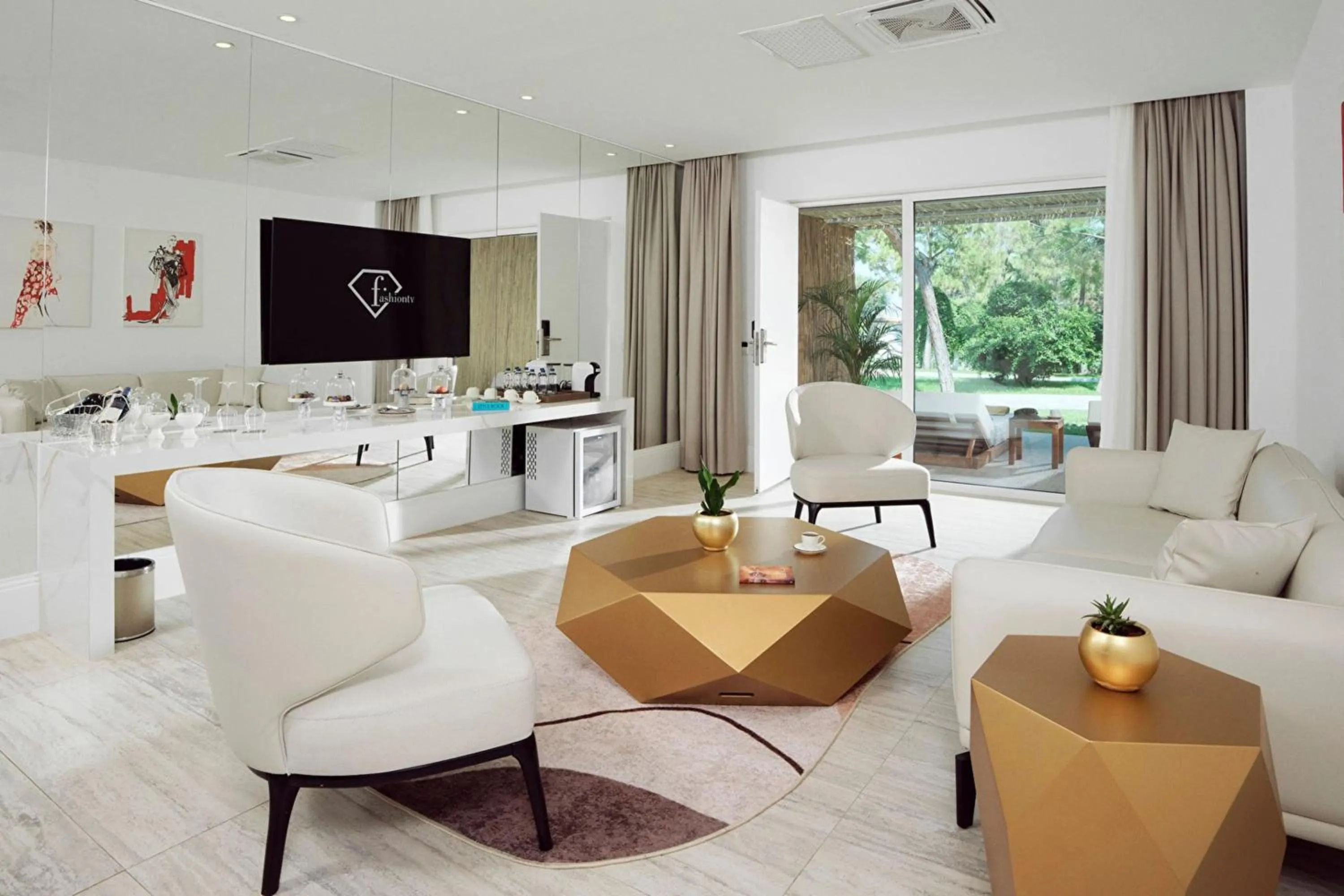 TV and multimedia in FashionTV Luxe Resort - Luxury All Inclusive