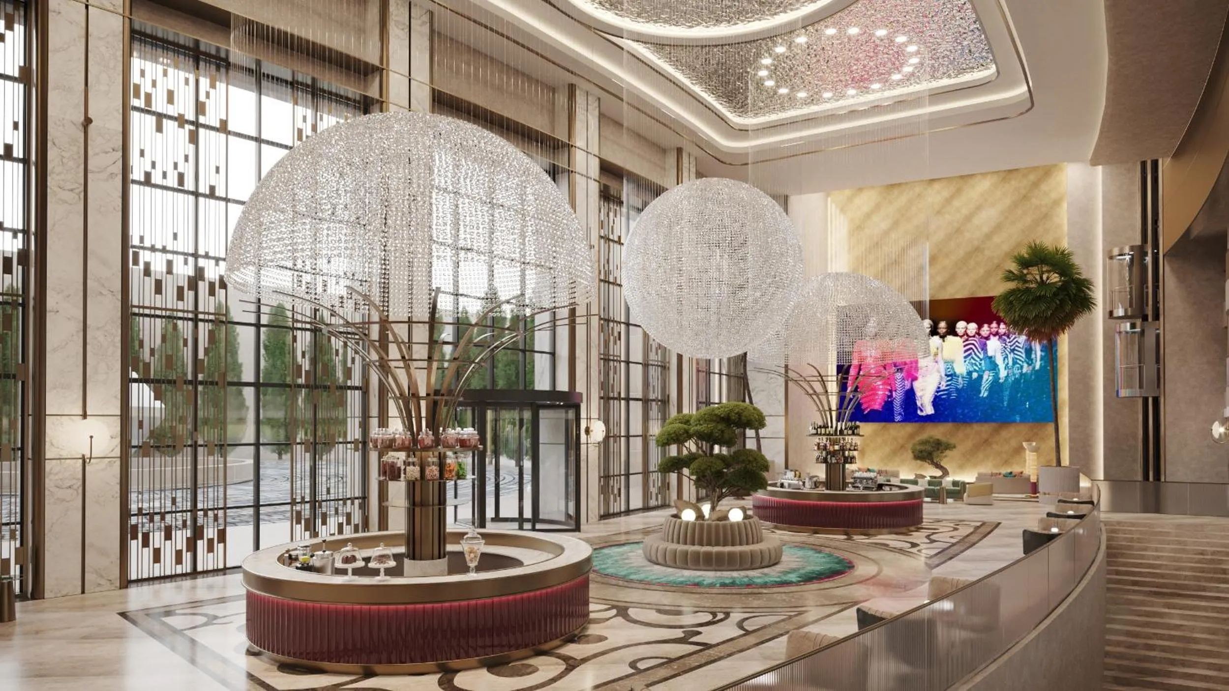 Lobby or reception in FashionTV Luxe Resort