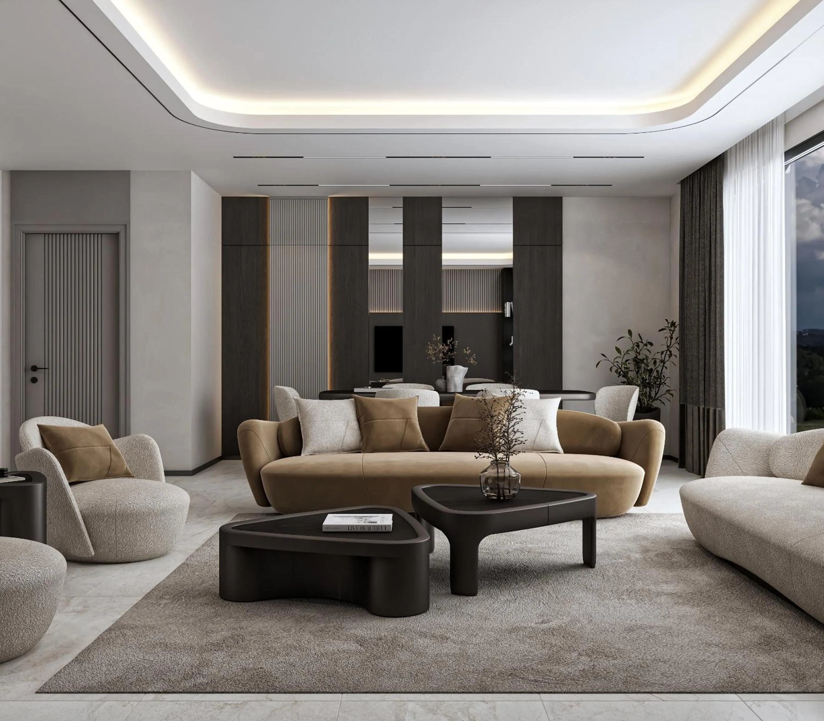 Living room in Amara Luxury Resort & Villas