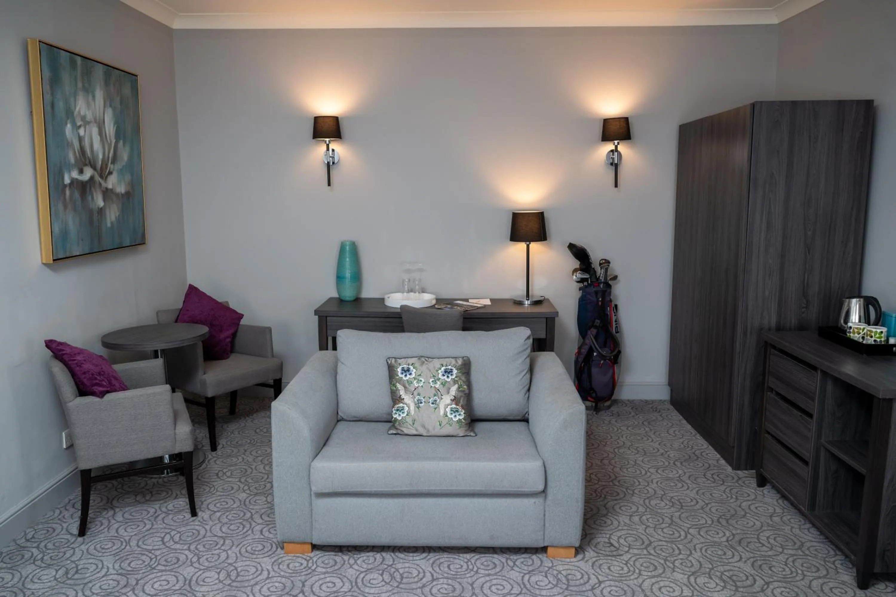 Living room in Hawkstone Park