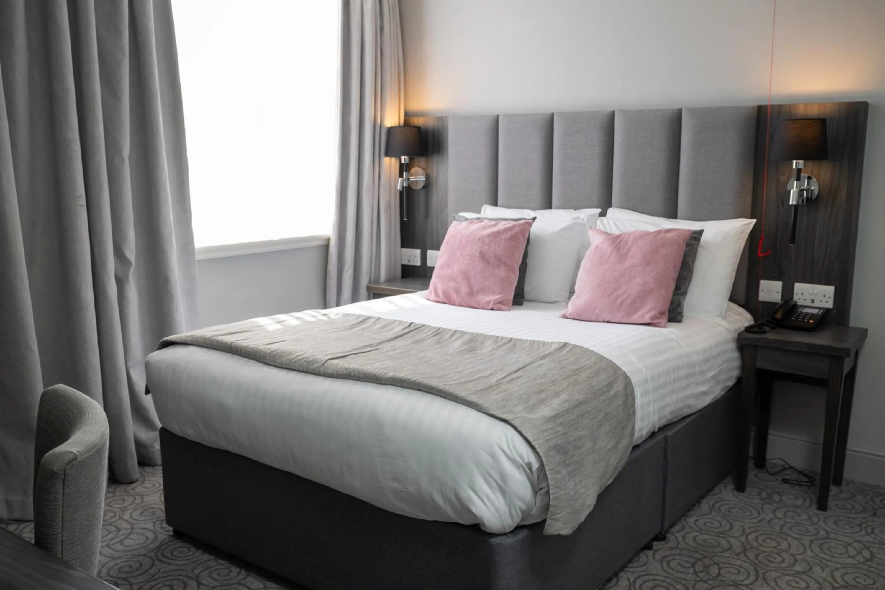 Bedroom, Bed in Hawkstone Park