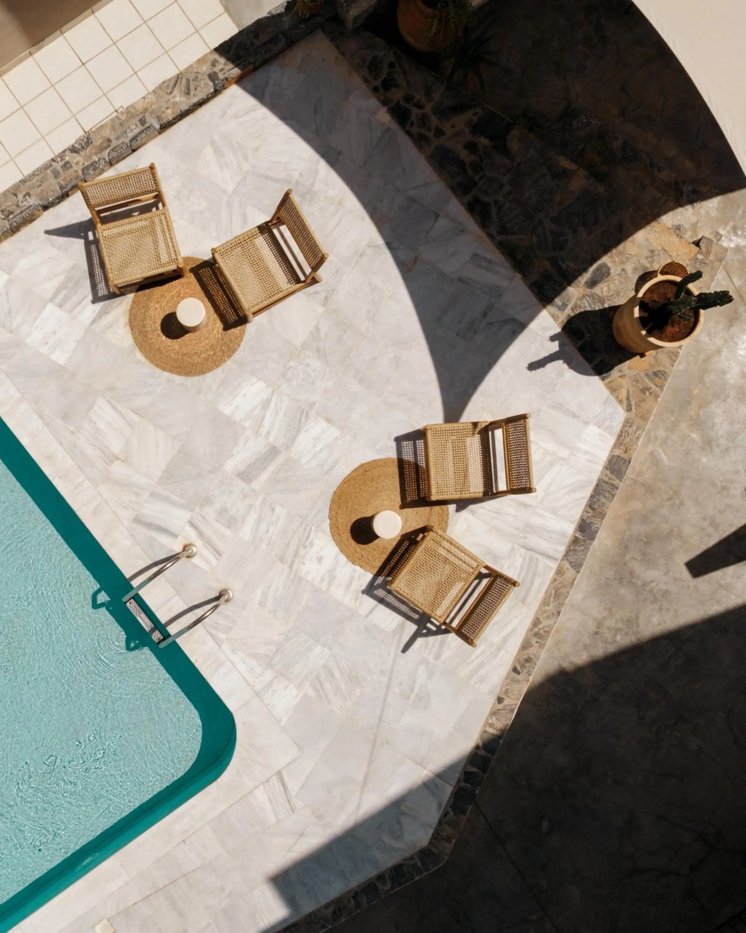 Swimming pool in Nami Hotel & Suites