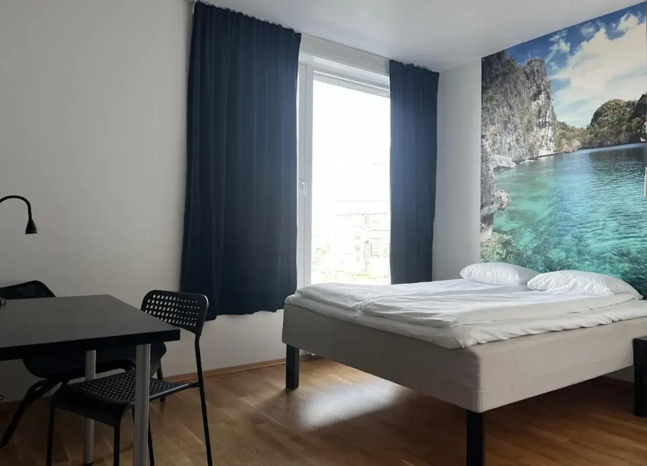 Photo of the whole room, Bed in P-Hotels Brattøra Photo of the whole room, Bed in P-Hotels Brattøra