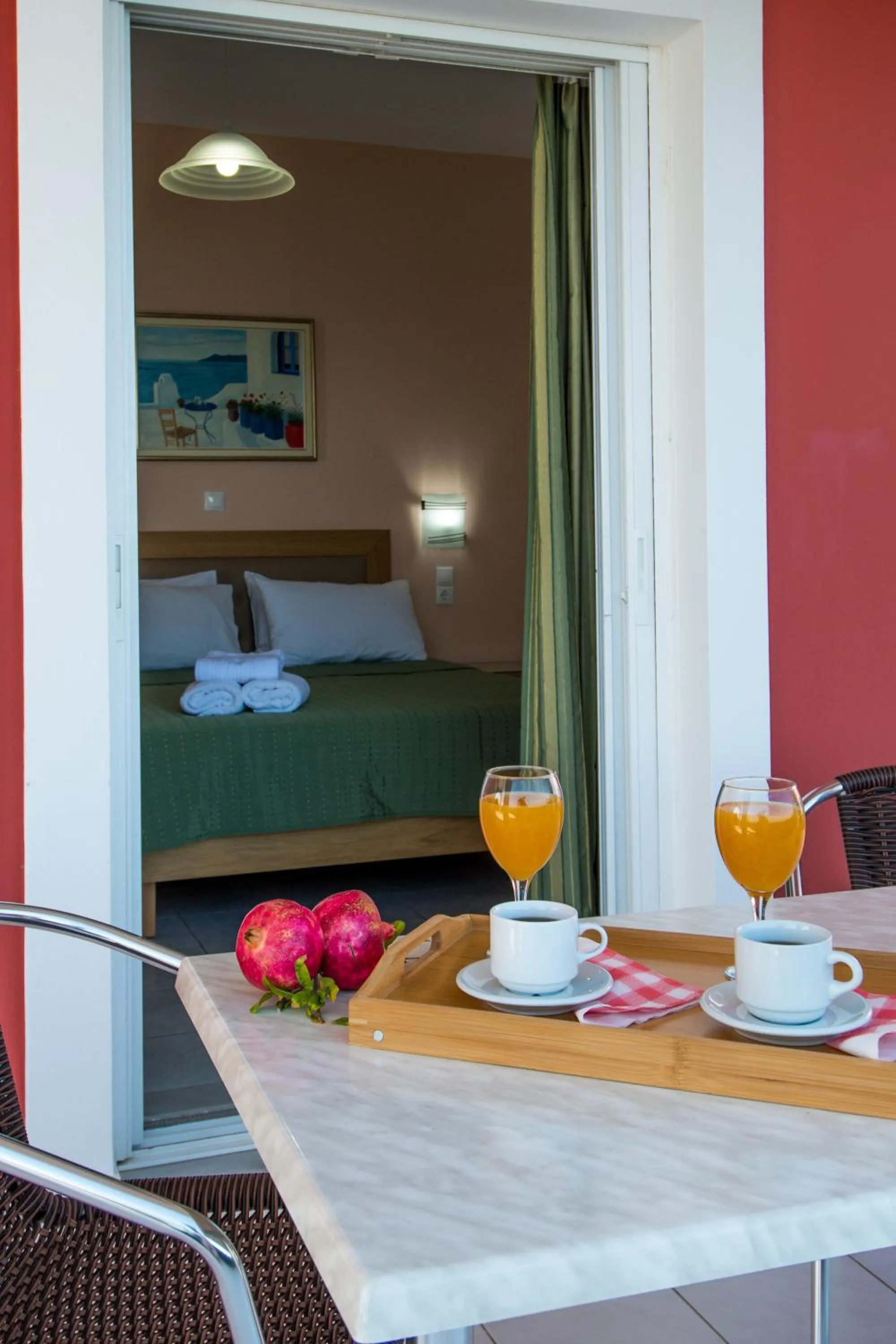 Bed in Villa Levante