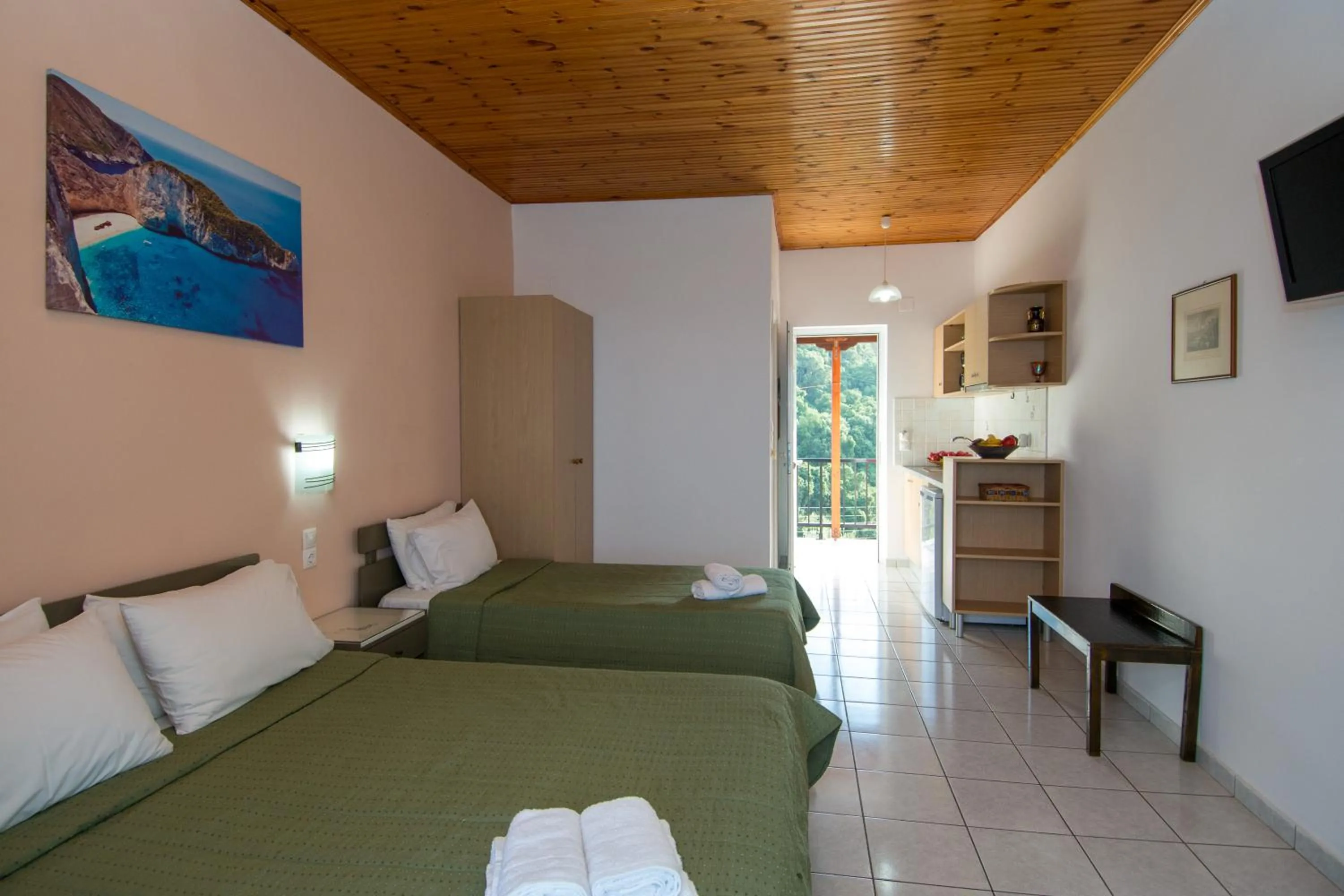 Bed in Villa Levante