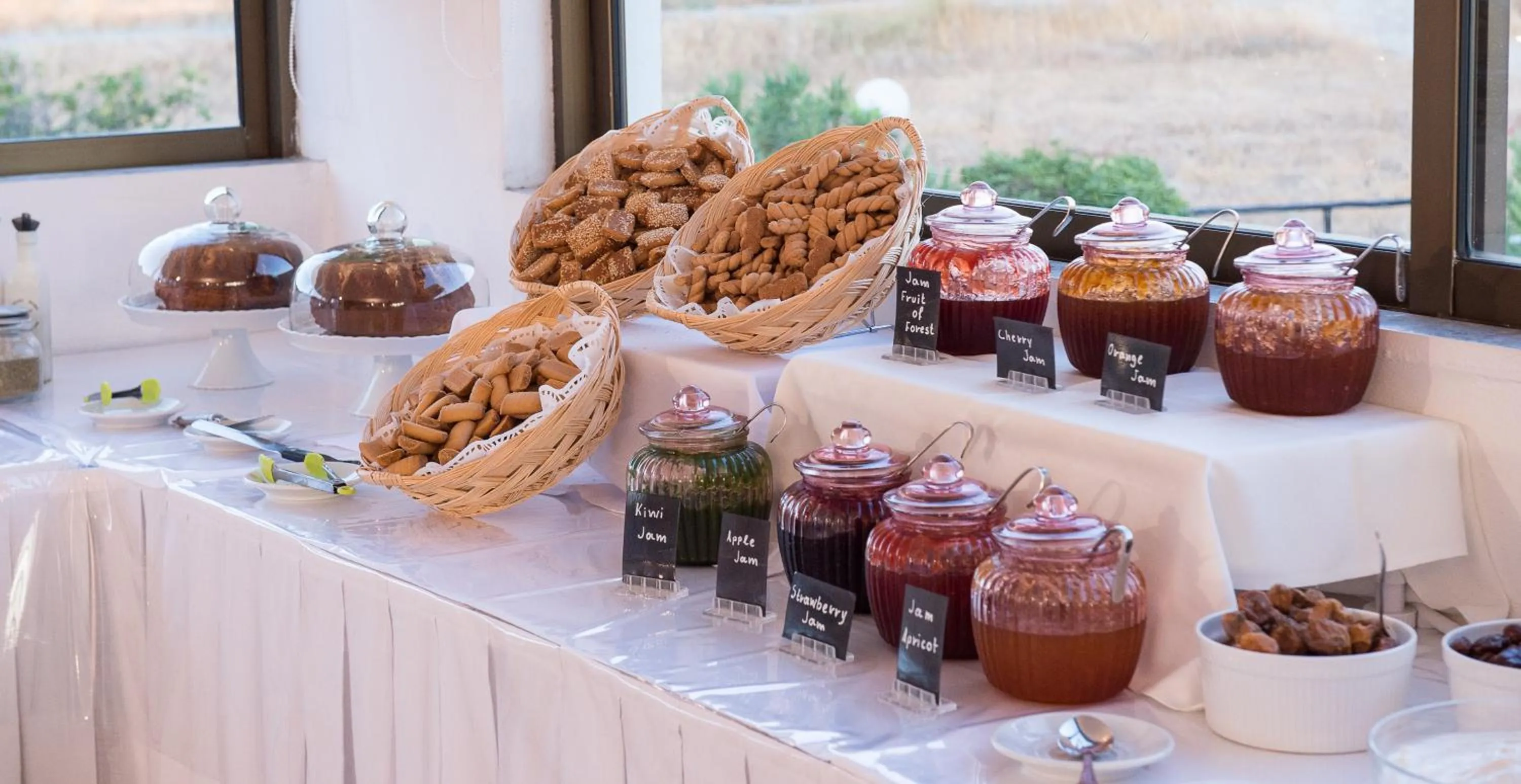 Buffet breakfast in Hercules Plus Faliraki