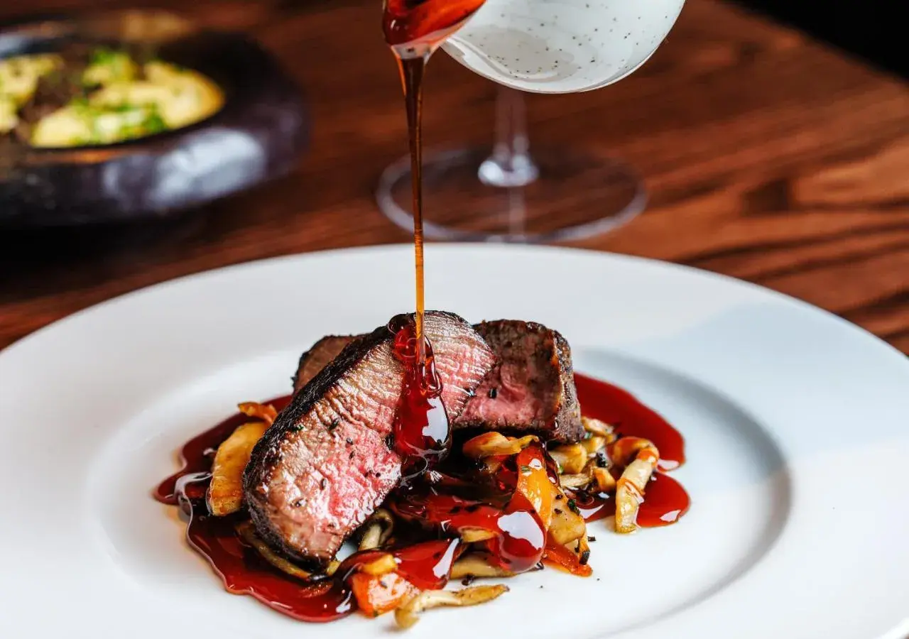 Food close-up in The Prince Akatoki London Food close-up in The Prince Akatoki London