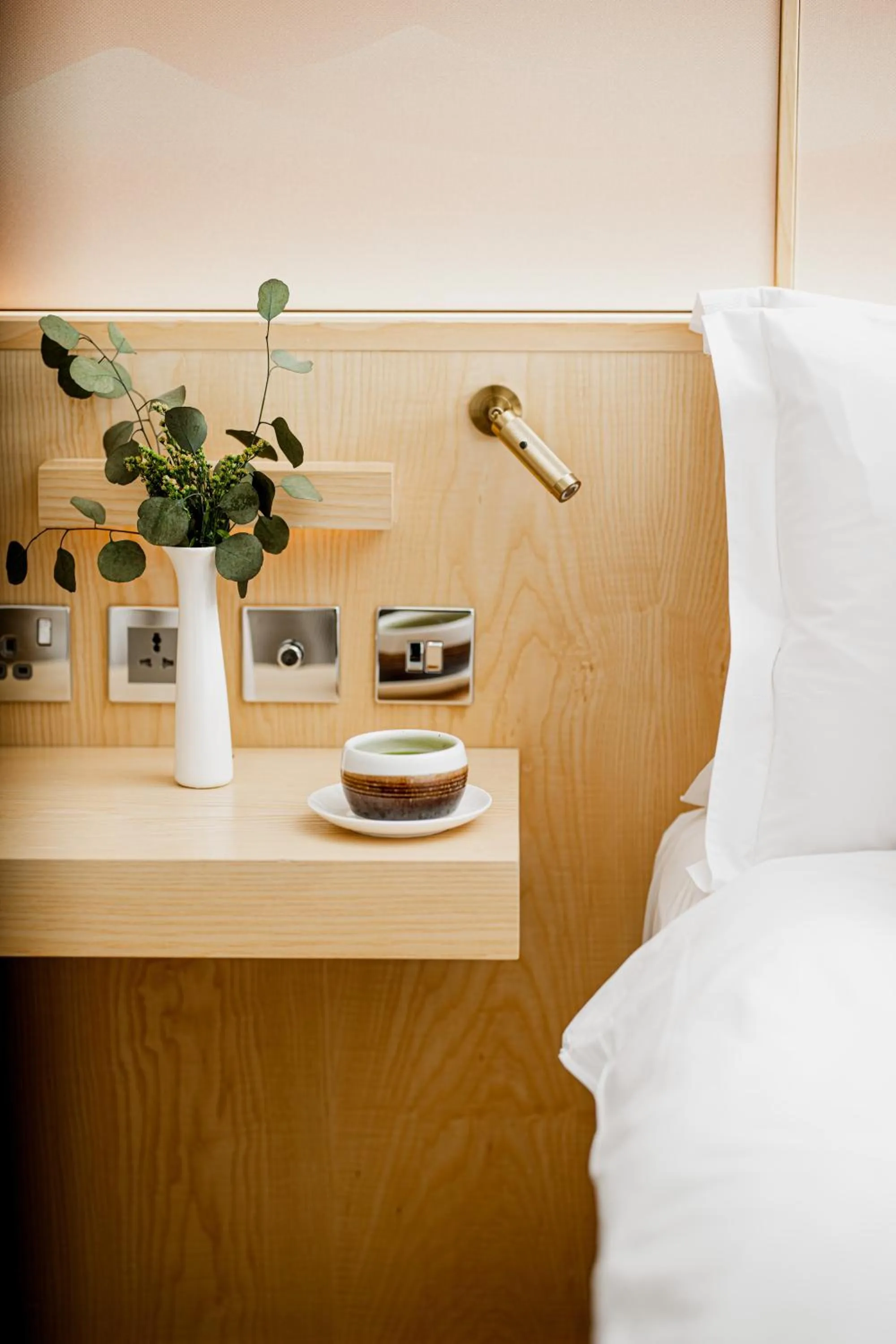 Decorative detail, Bed in The Prince Akatoki London