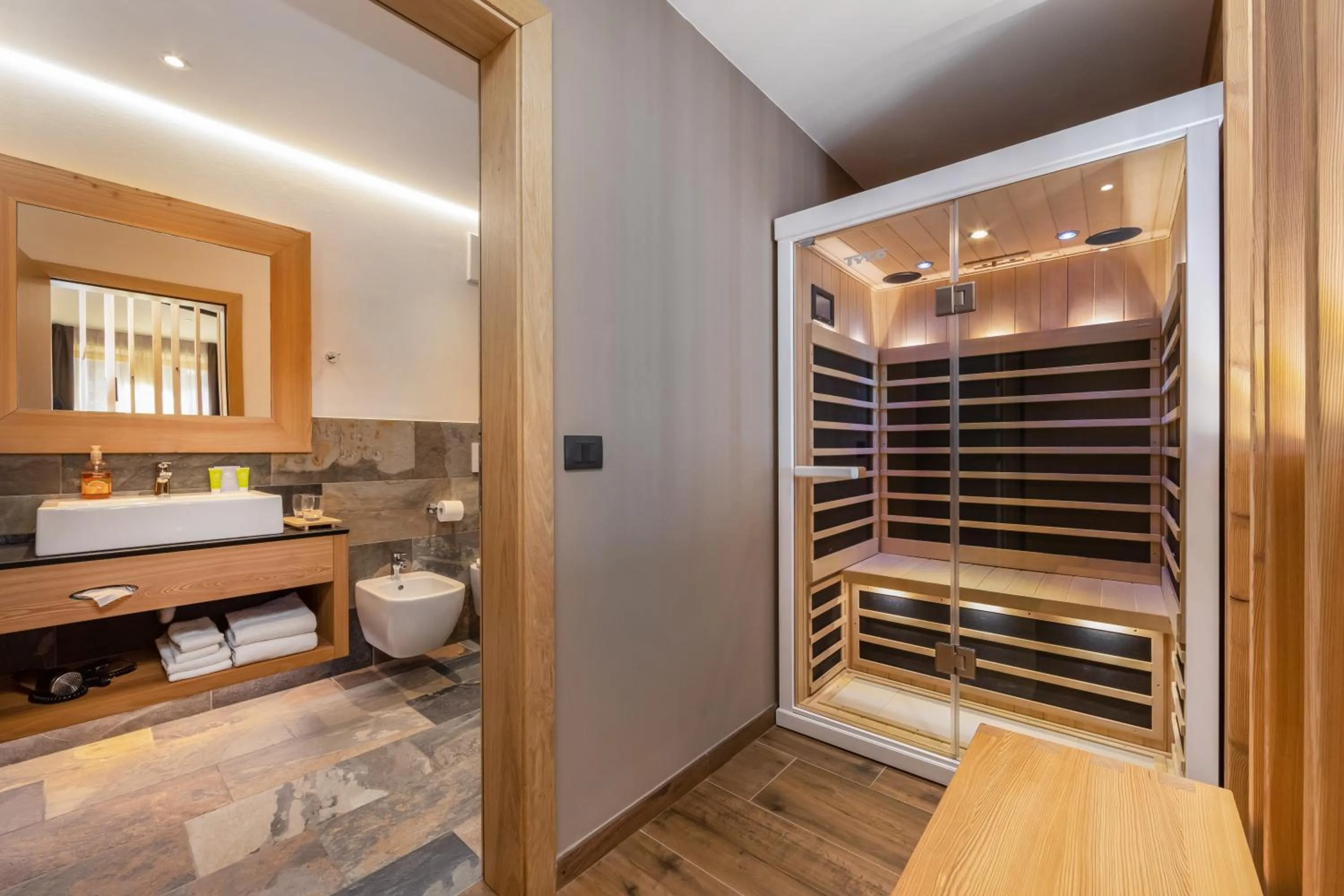 Sauna in Hotel Vittoria - Ricarica l'anima