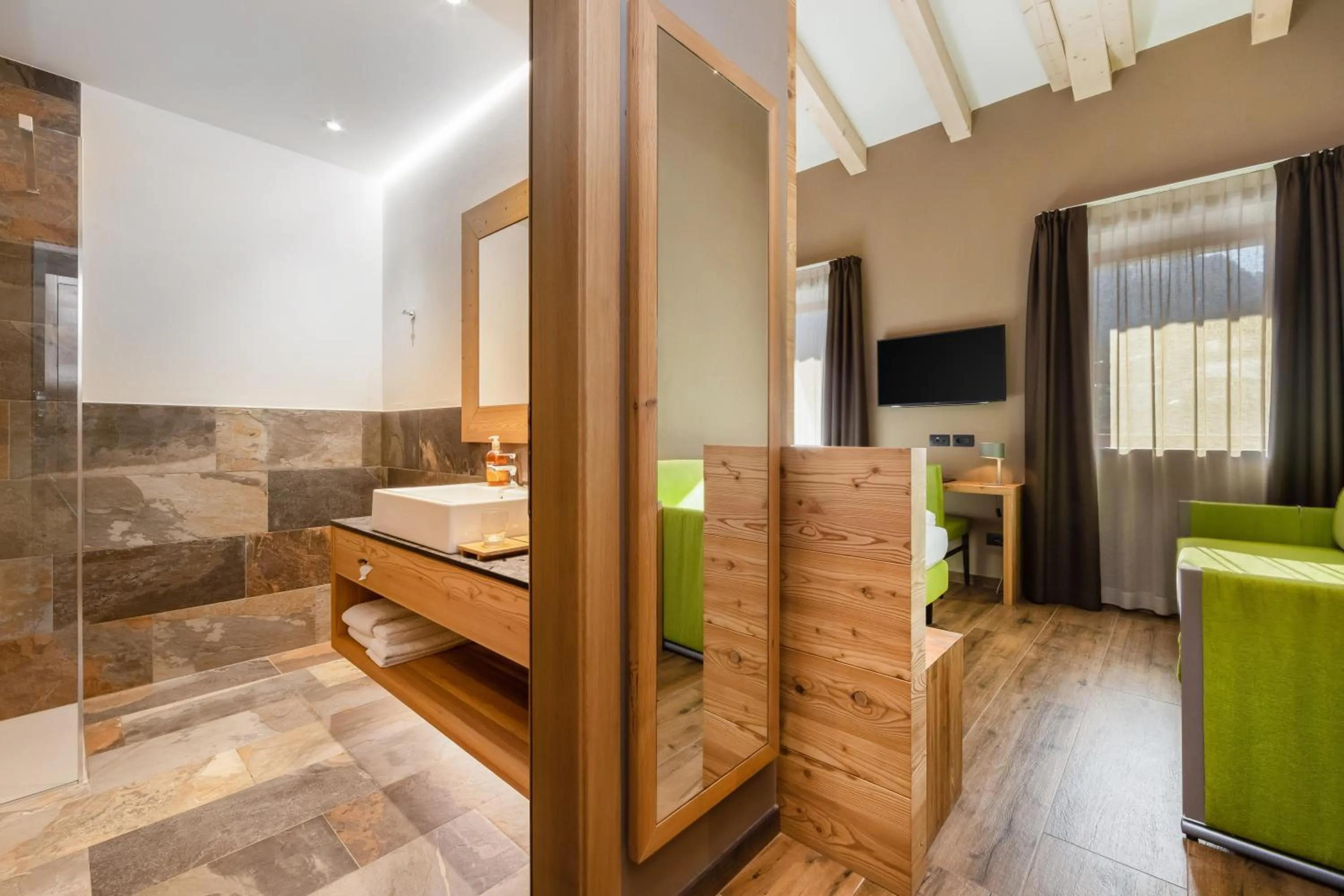 Photo of the whole room in Hotel Vittoria - Ricarica l'anima