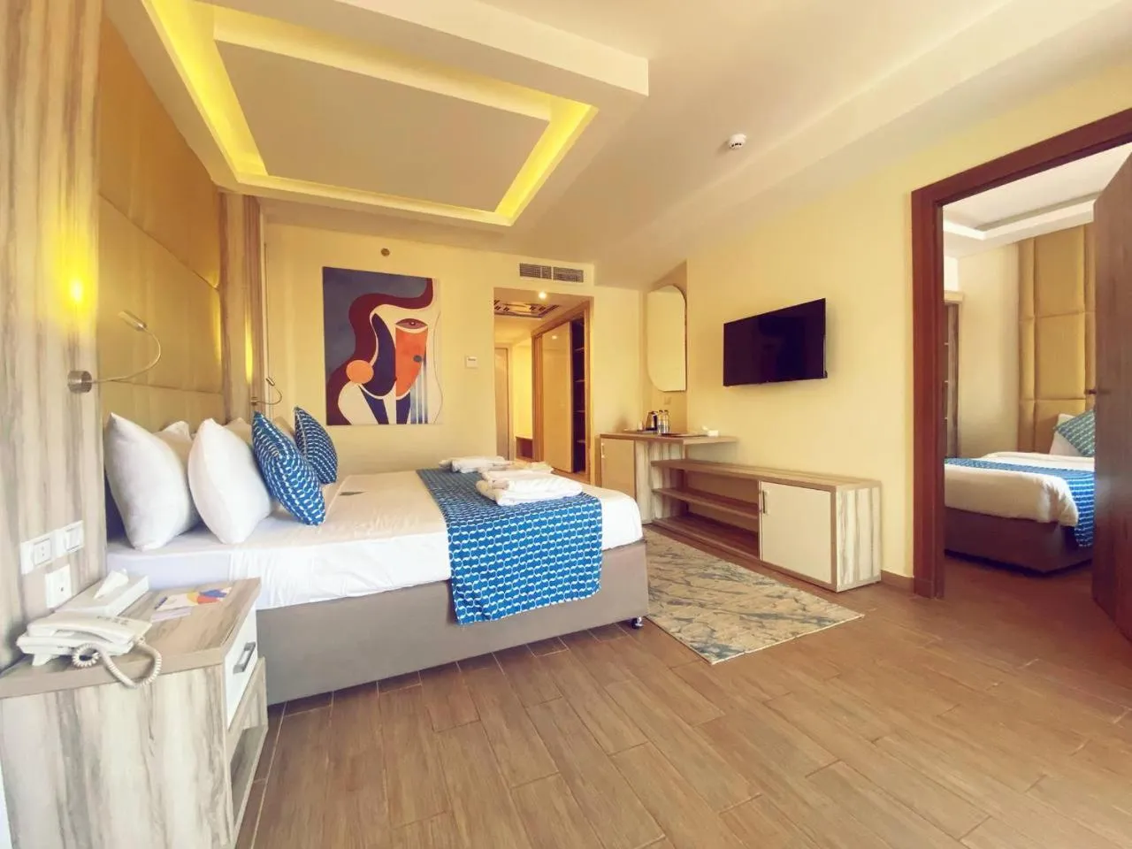 Bedroom, Bed in Bellagio Beach Resort & Spa