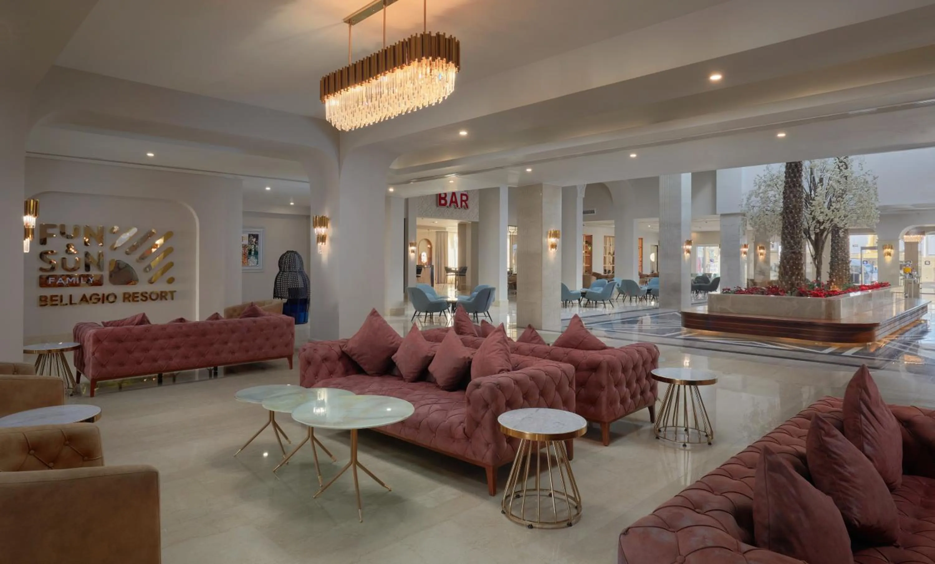 Lobby or reception in Bellagio Beach Resort & Spa