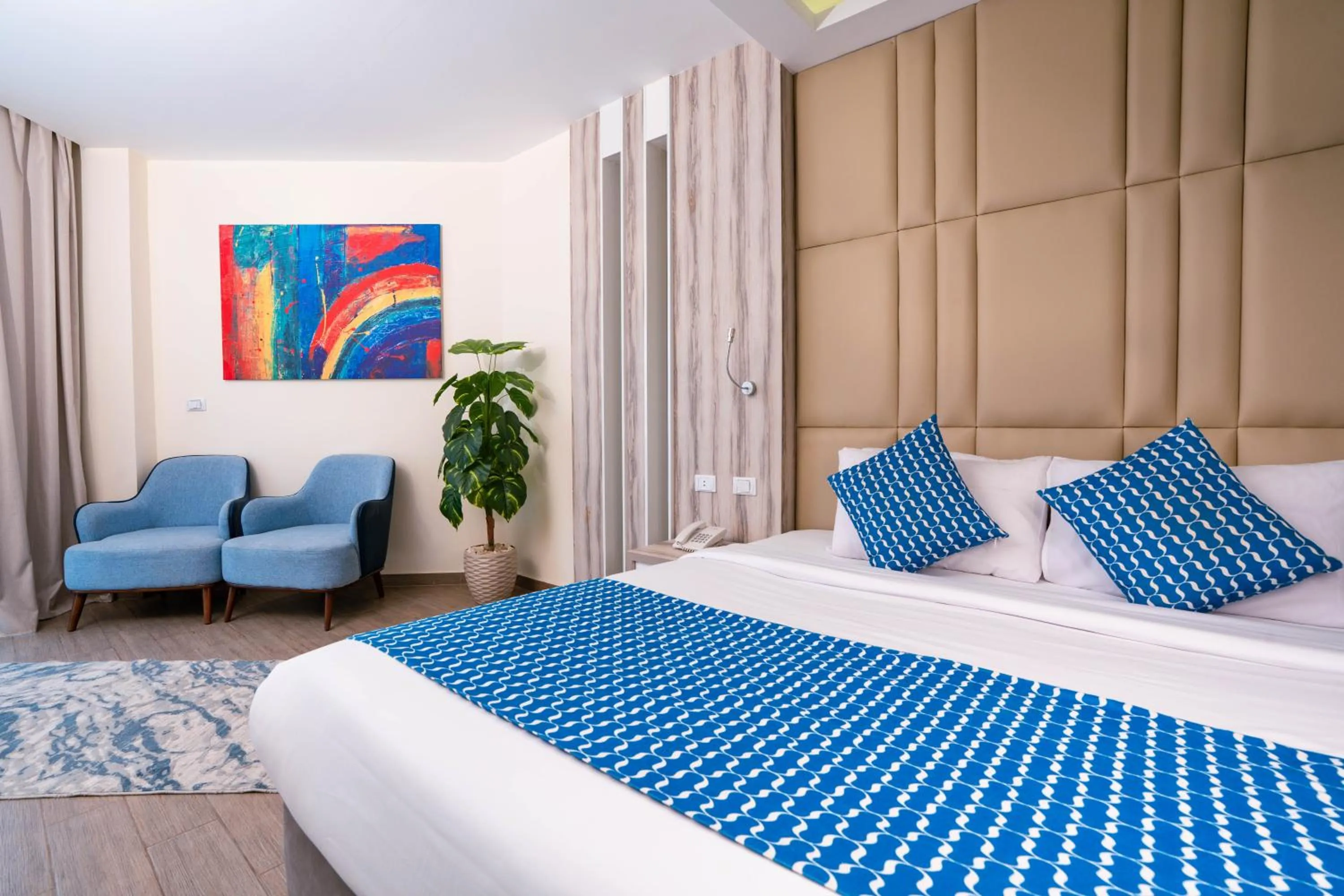 Bedroom, Bed in Bellagio Beach Resort & Spa