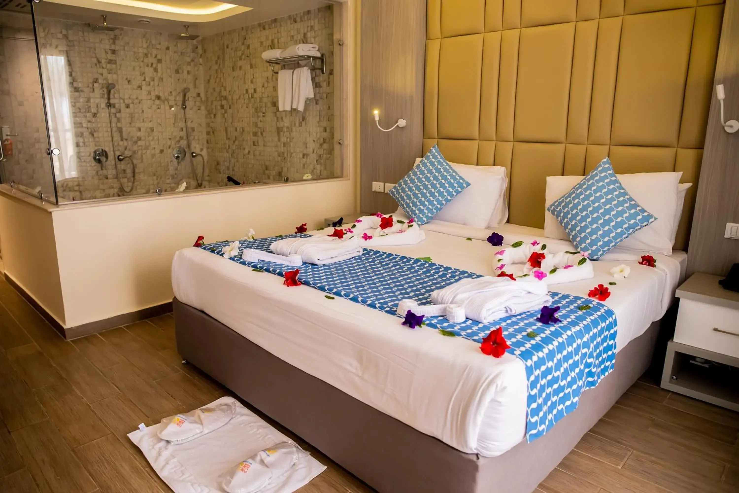 Bed in Bellagio Beach Resort & Spa Bed in Bellagio Beach Resort & Spa