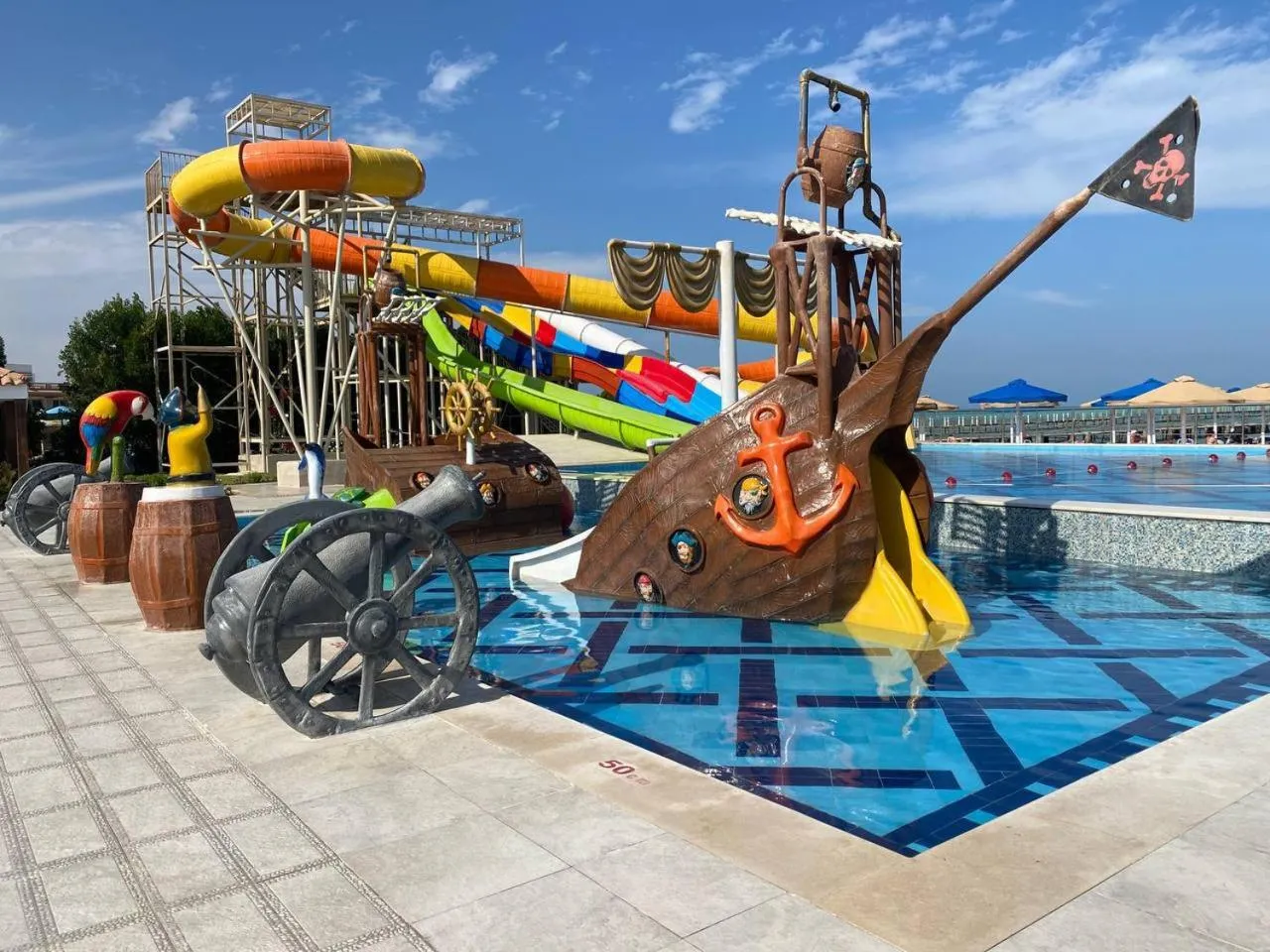 Aqua park in Bellagio Beach Resort & Spa
