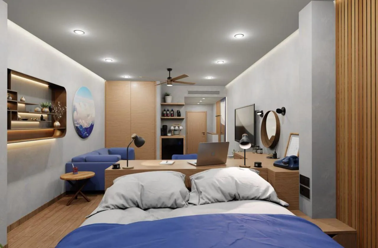 Bed in Bellagio Beach Resort & Spa