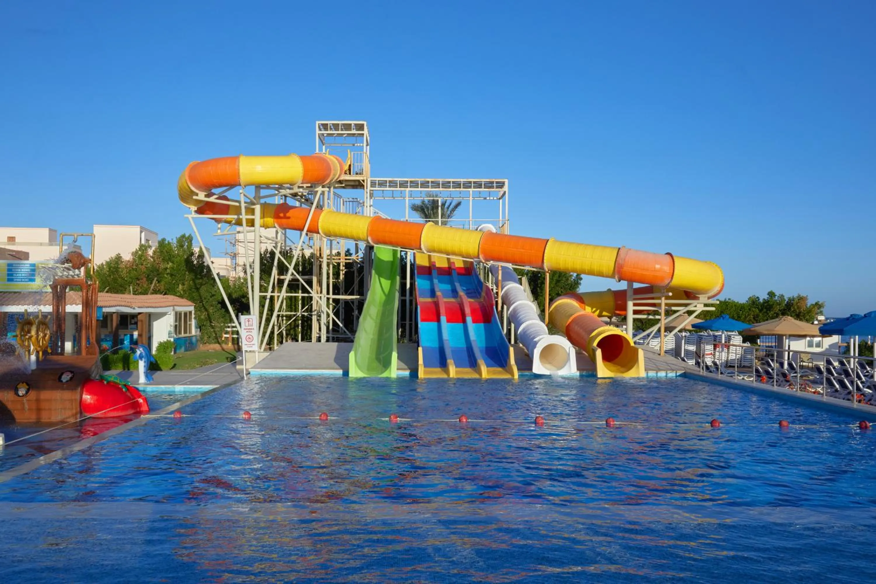 Aqua park in Bellagio Beach Resort & Spa